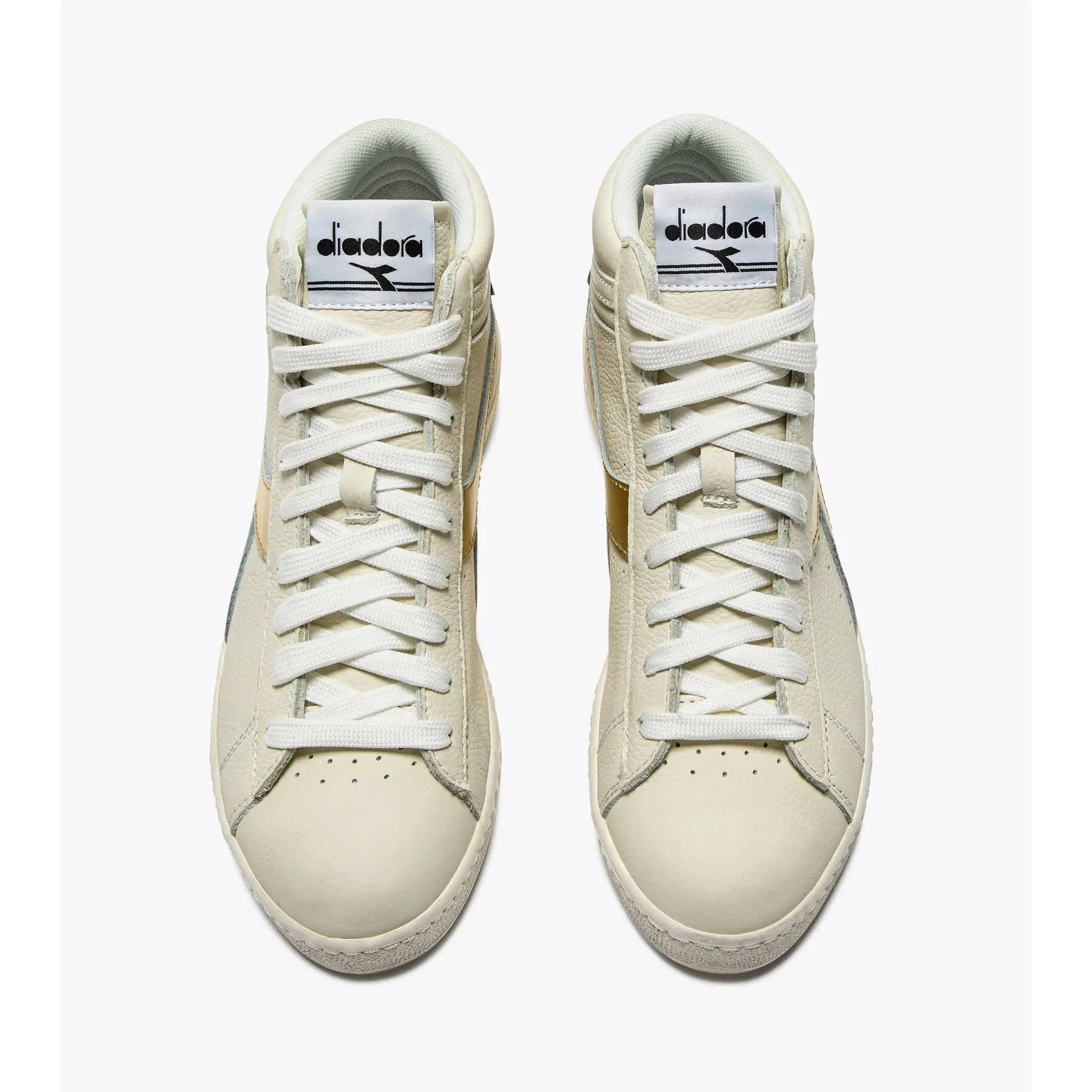 Damestrainers Diadora Game L Waxed Metal High 4/5