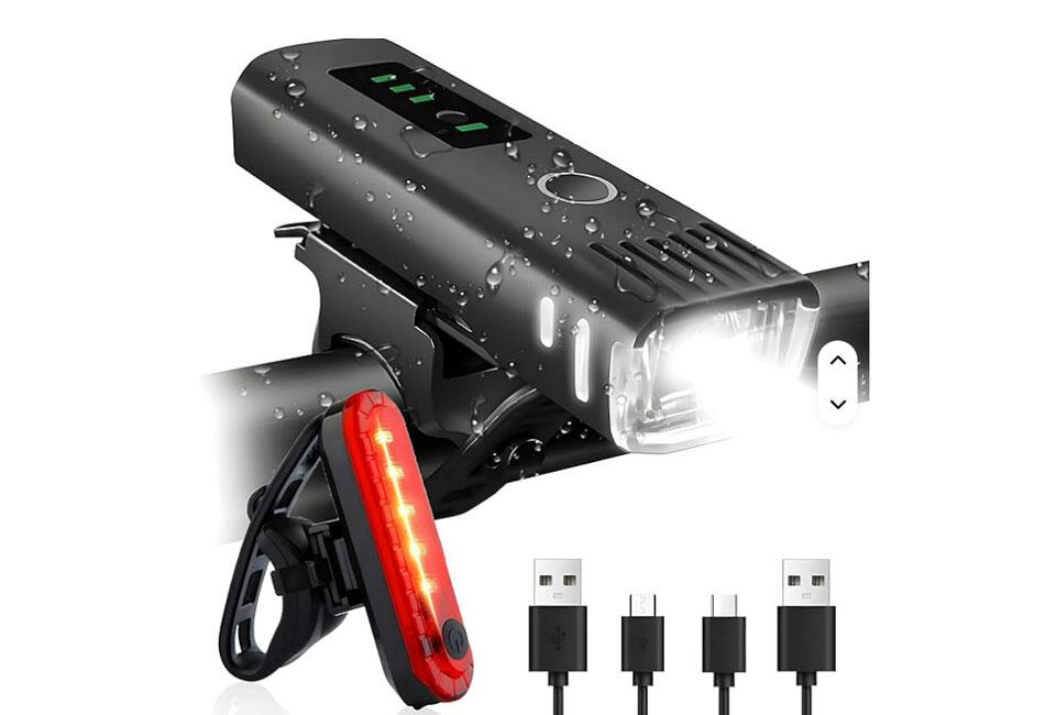 Arrow - Lampes Vélo - Rechargeables - LED Haute Luminosité - Lot de 2 4/4