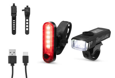 Arrow - fietslampen - oplaadbaar - helder led licht - 2 stuks