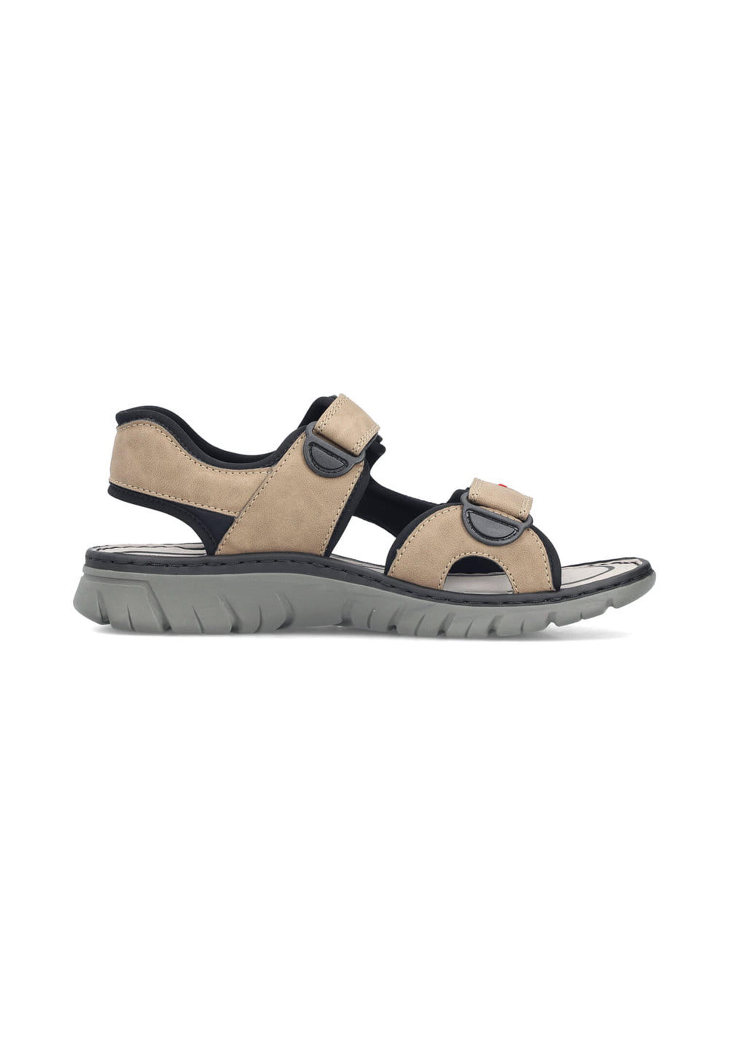 Rieker Herren Trekkingsandale 26761-65 Sandalen Schuhe Sommer Trekking Beige 2/5
