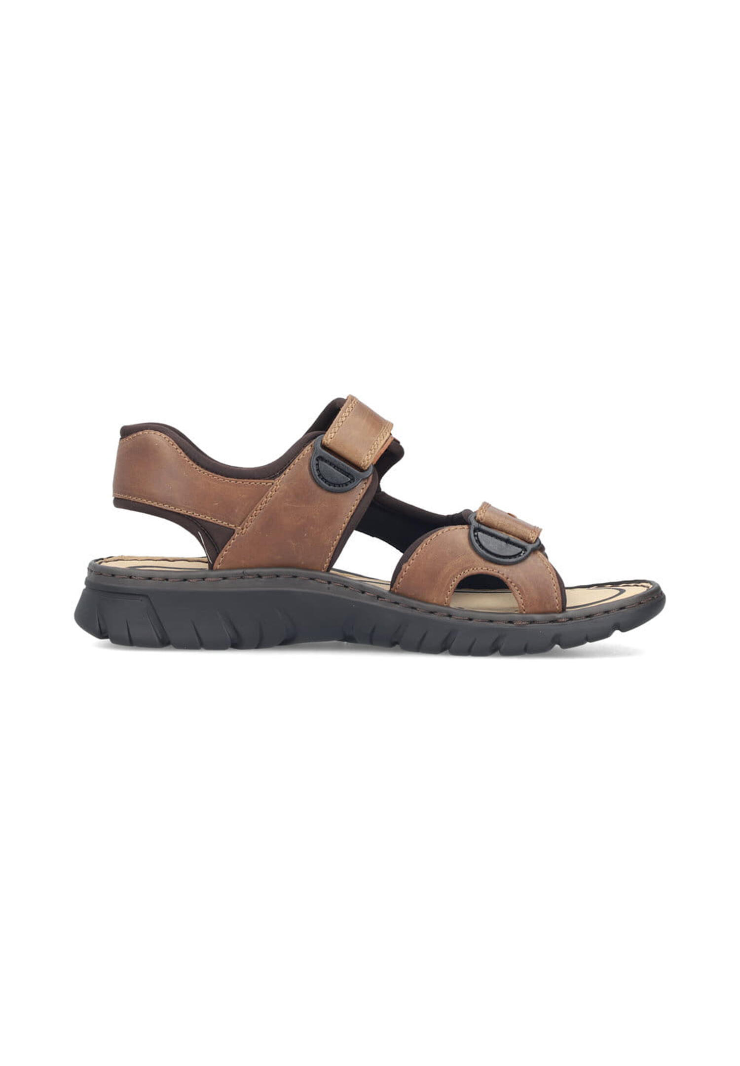 Rieker Herren Trekkingsandale 26761-22 Sandalen Schuhe Sommer Trekking Braun 2/5