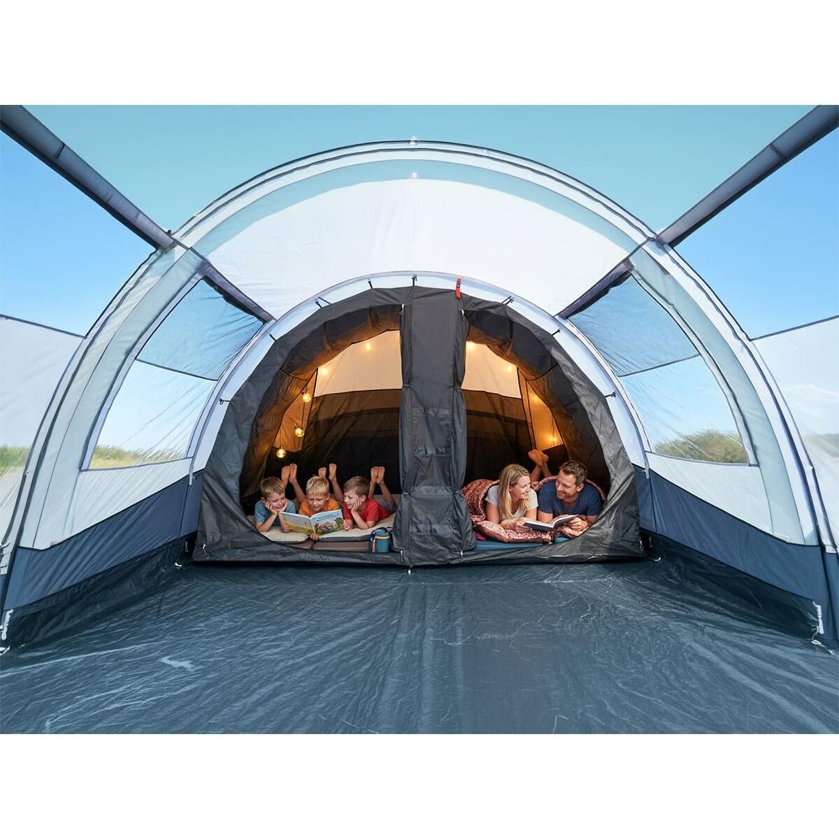 Tente tunnel Isken 5 Protect - 5 personnes - Sol cousu - Protection UV 5/7