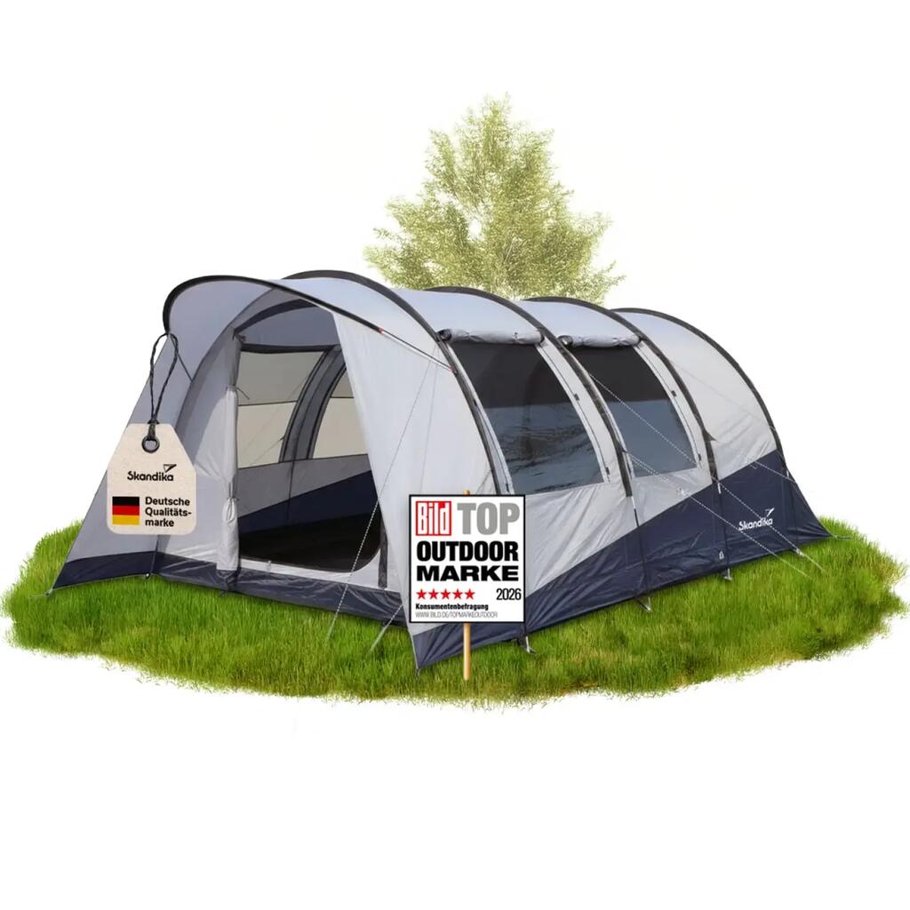 Isken 5 Protect 5-Person Tunnel Camping Tent - UPF 50+