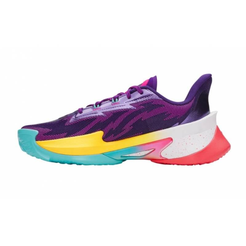 Chaussures de Basketball Under Armour Curry Series 7 Violet 2/5