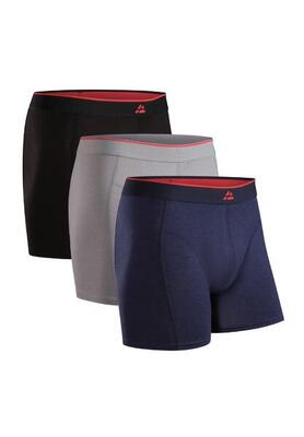 Boxer in bambù da uomo ultra morbidi traspiranti intimo confezione da 3