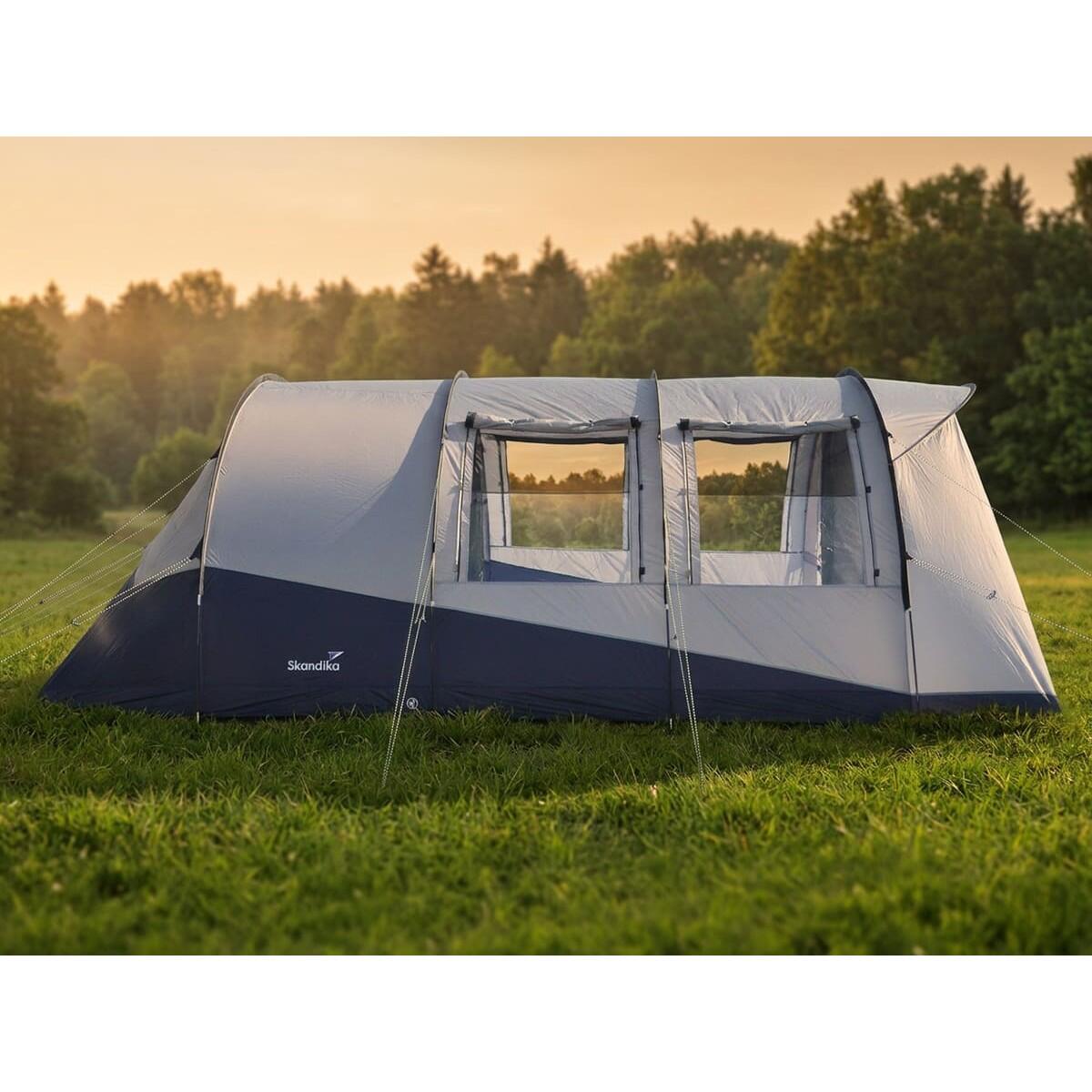 Tente tunnel Isken 5 Protect - 5 personnes - Sol cousu - Protection UV 6/7