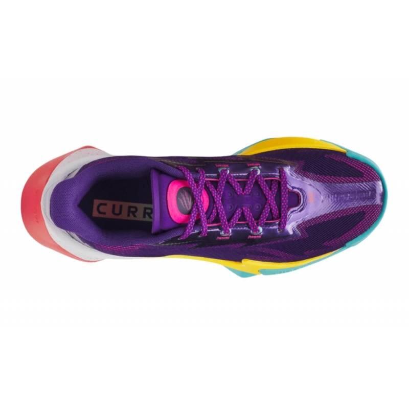 Chaussures de Basketball Under Armour Curry Series 7 Violet 4/5