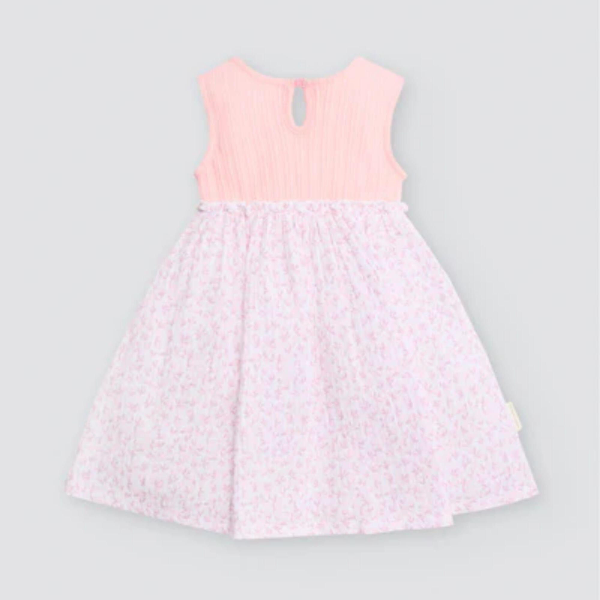 Robe bébé sans manches à imprimé floral 4/4
