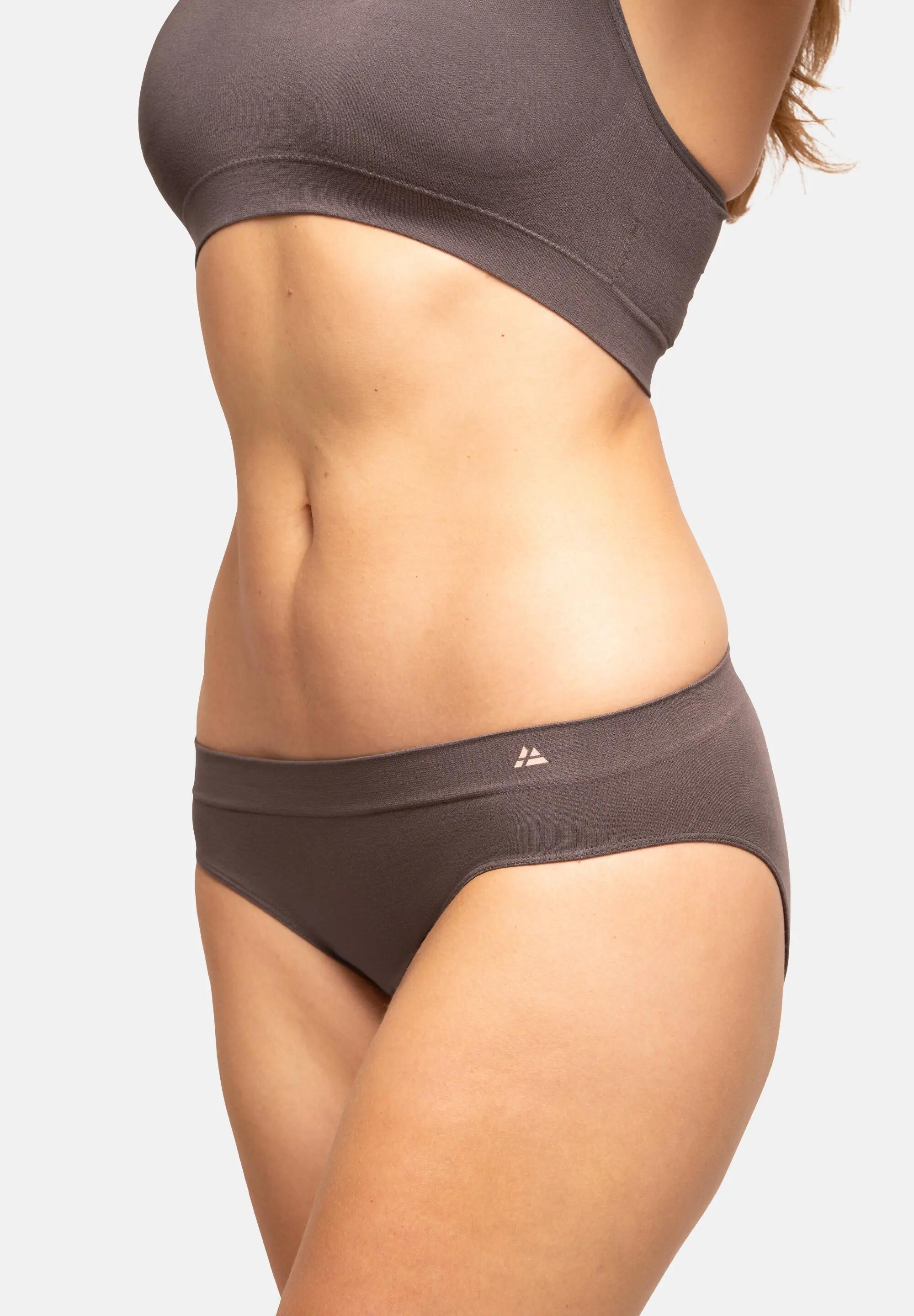 Culottes Bikini Femme en Bambou, Douces et Sans Coutures, 3 Pièces 5/6