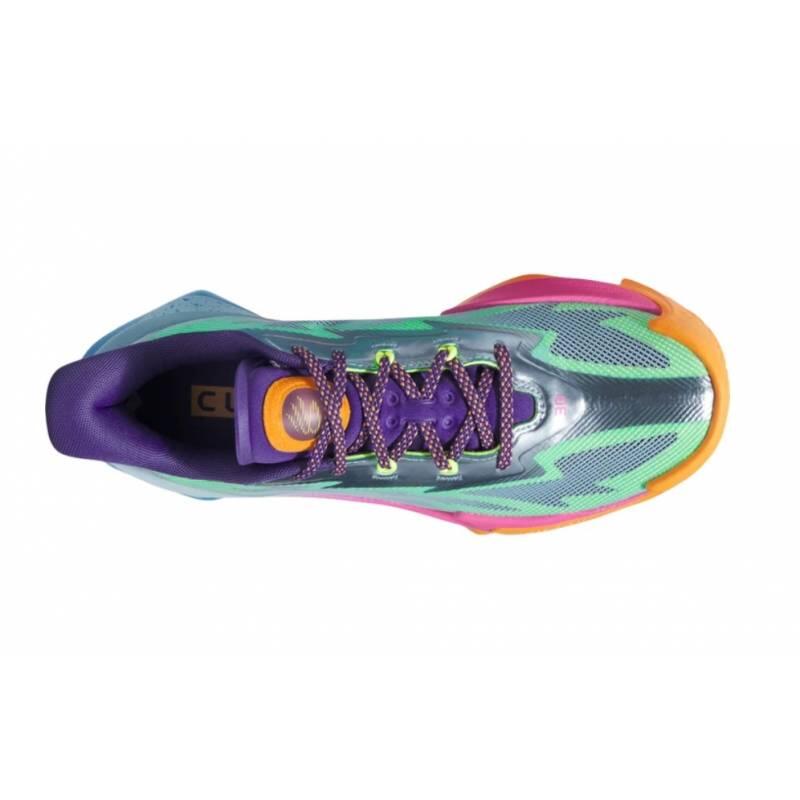 Chaussures de Basketball Under Armour Curry Series 7 bleu 4/5