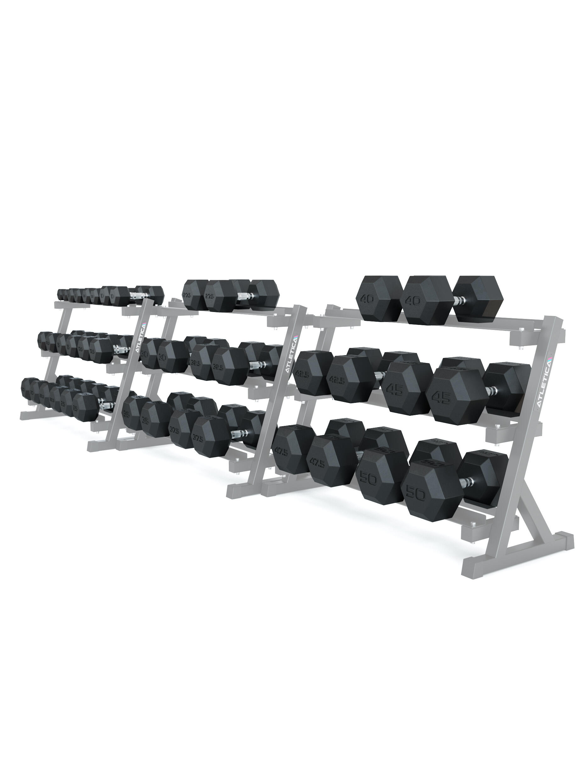 Hexagon Hanteln PRO | Set 2.5 - 50 kg 3/3