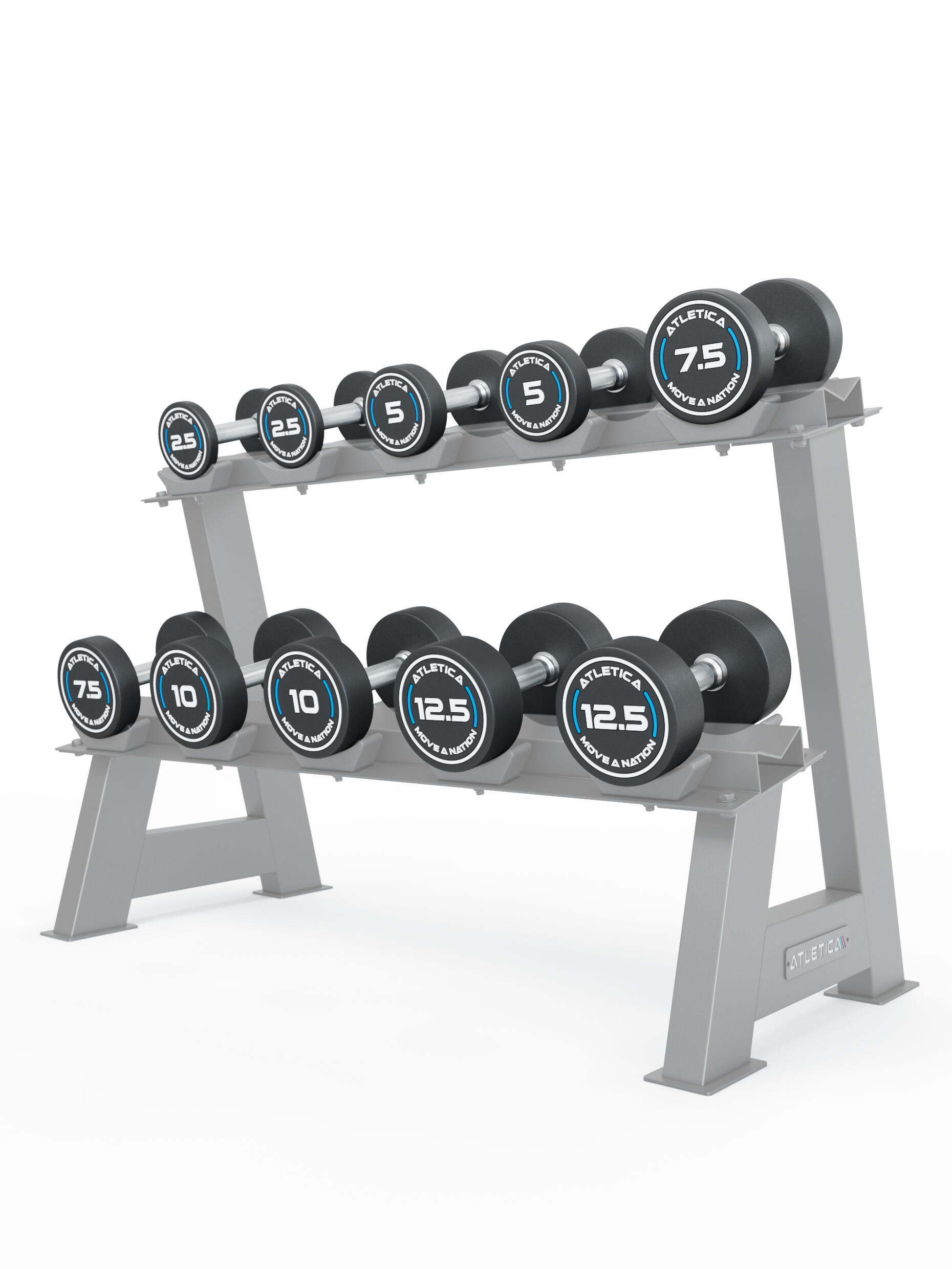 Rundhanteln PRO | Set 1 - Beginner | 2.5 - 12.5kg 2/2
