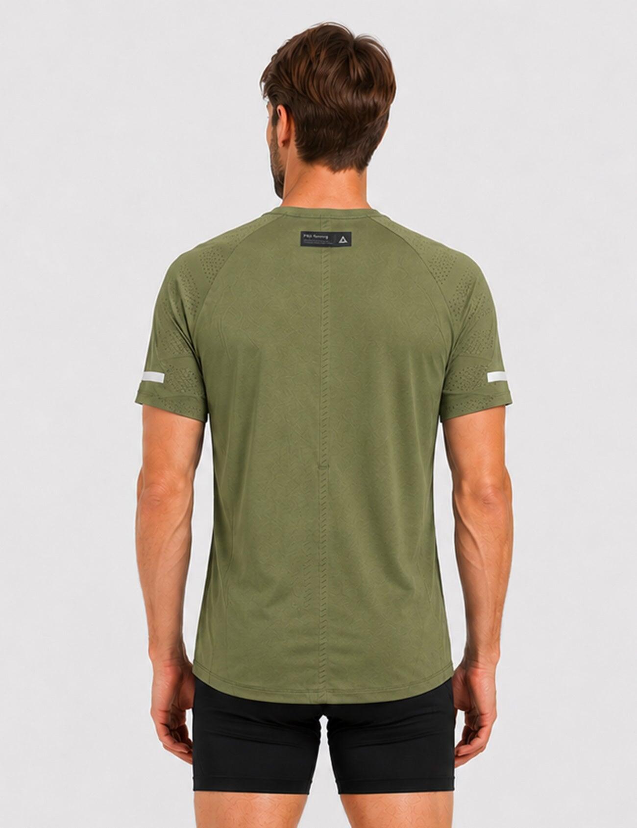 Herren Funktions Laufshirt Kurzarm Running Shirt Pro Line II Rift 2/4
