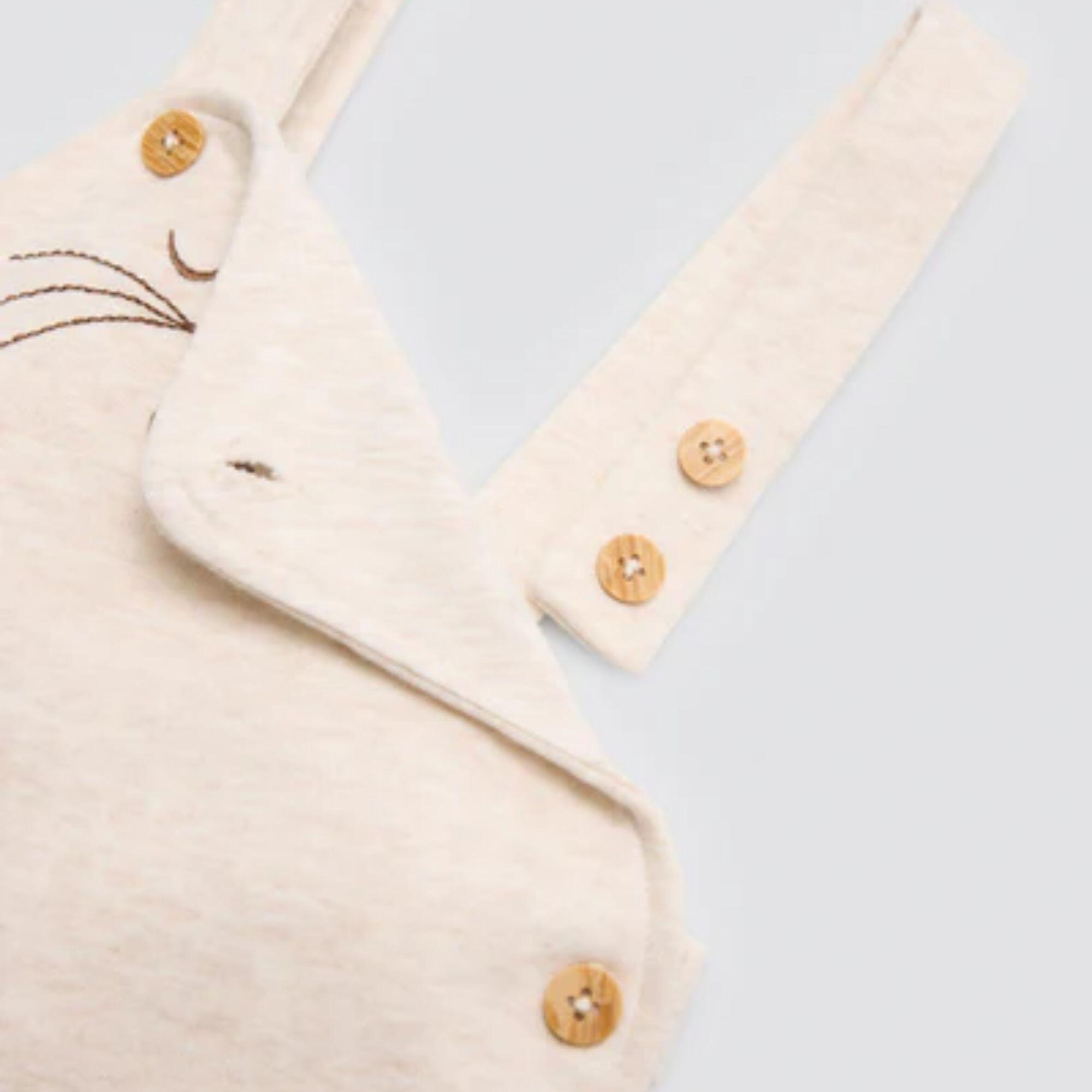 Conjunto bebé manga corta estampado  oso 3/6