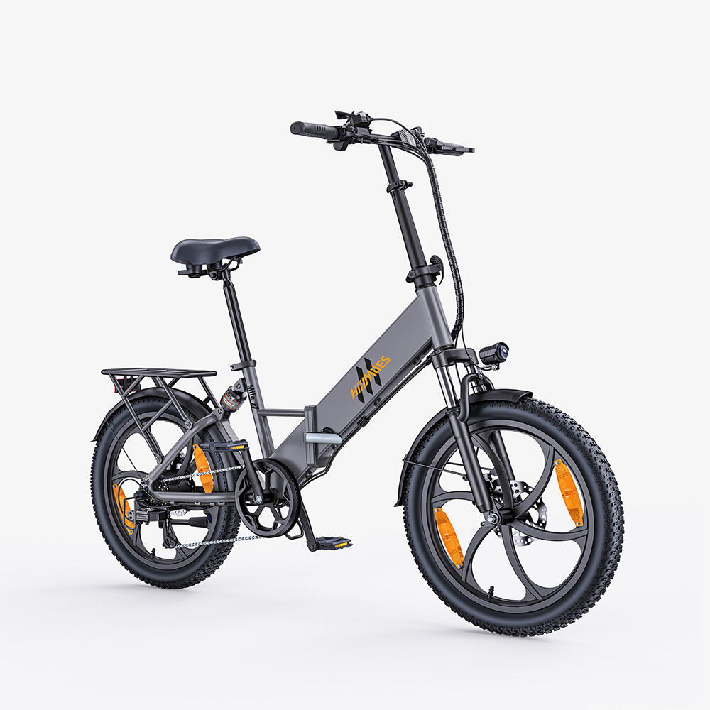 Mile 2 Bicicletta elettrica pieghevole 36V 13Ah, pneumatici larghi 20×3,0 pollic 2/7