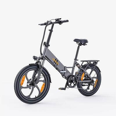 Mile 2 opvouwbare elektrische fiets 36v 13ah, 20×3,0 inch brede banden
