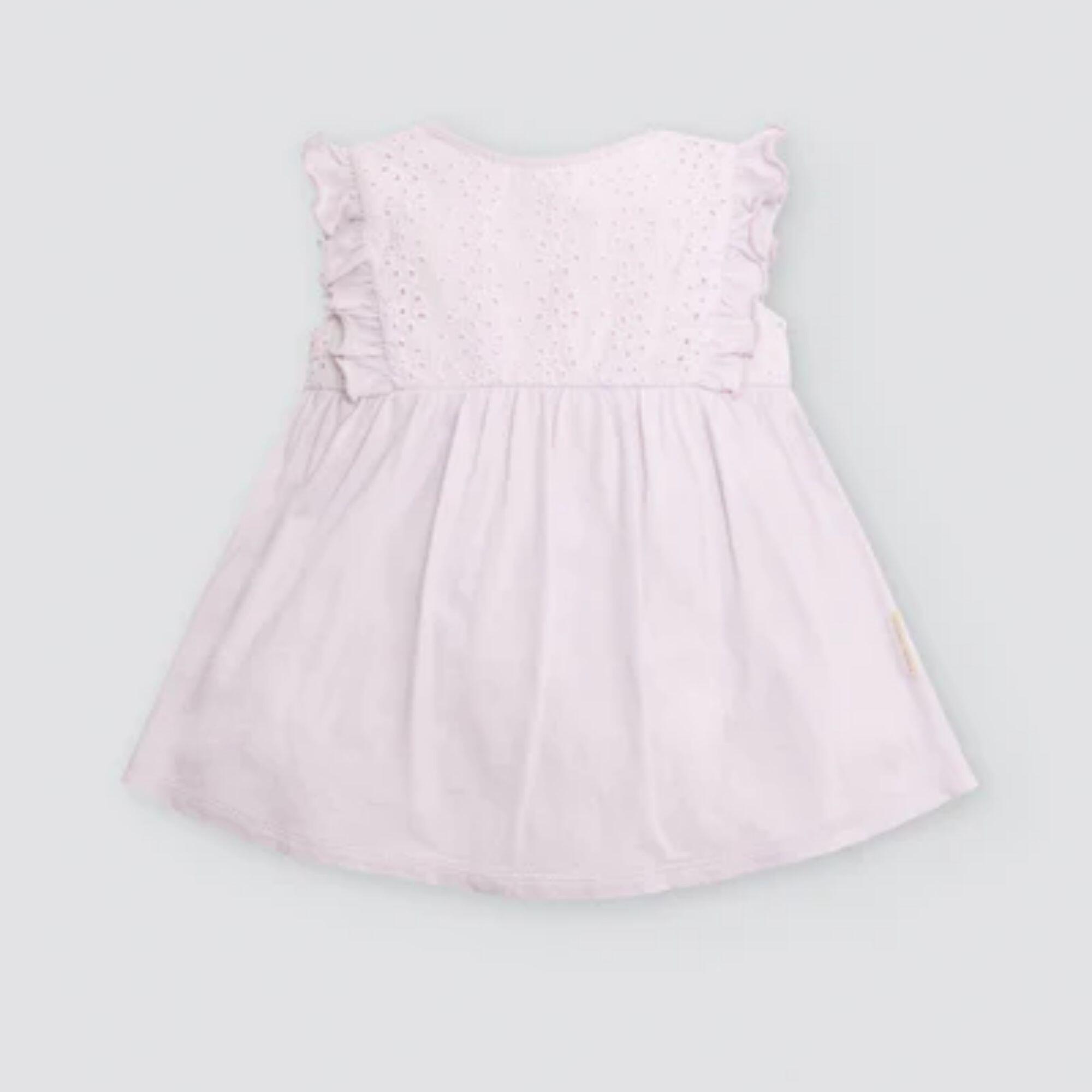 Robe body sans manches pour bébé avec détails à volants 4/4