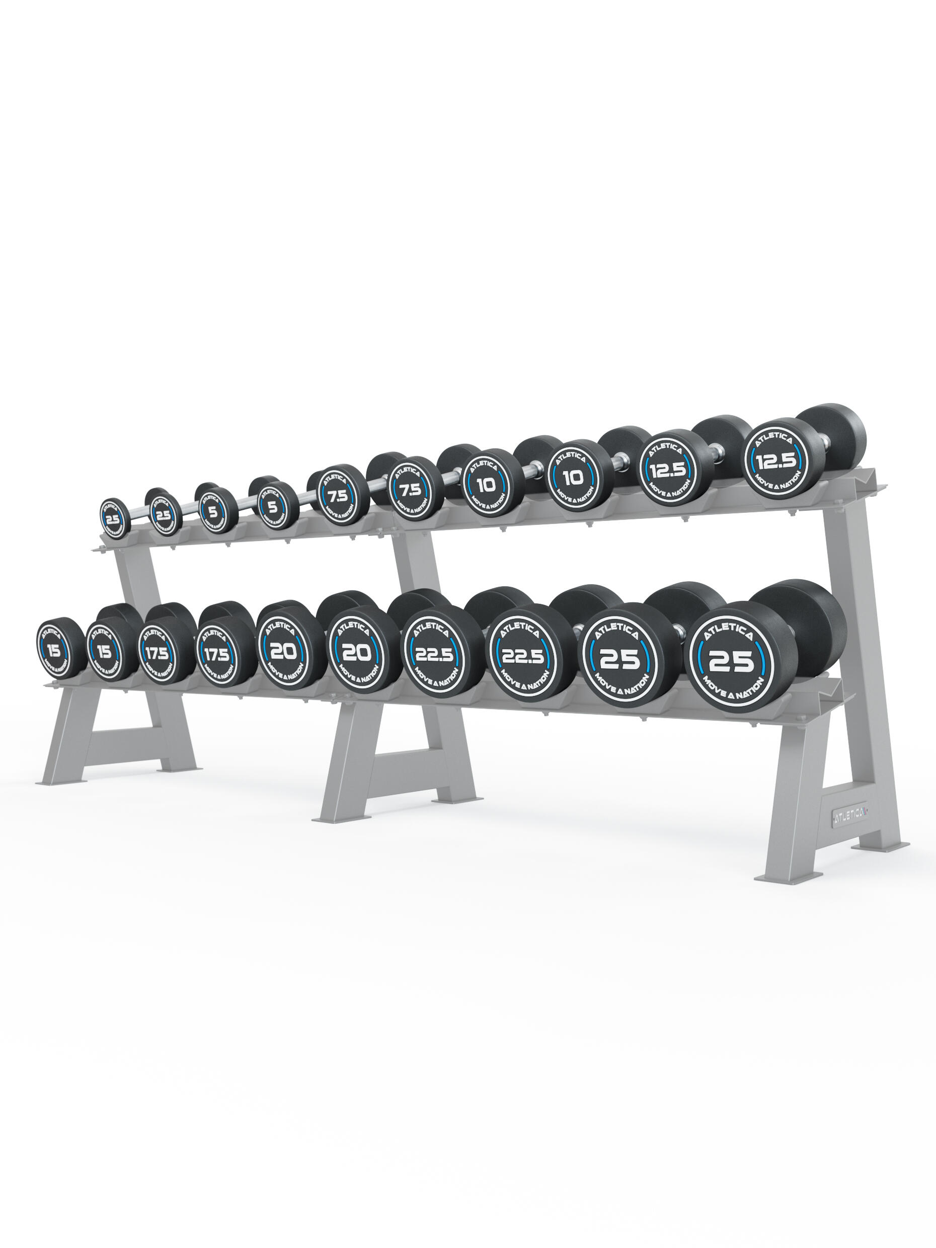 Rundhanteln PRO | Set 4 - All-In Low | 2.5 - 25kg 2/2