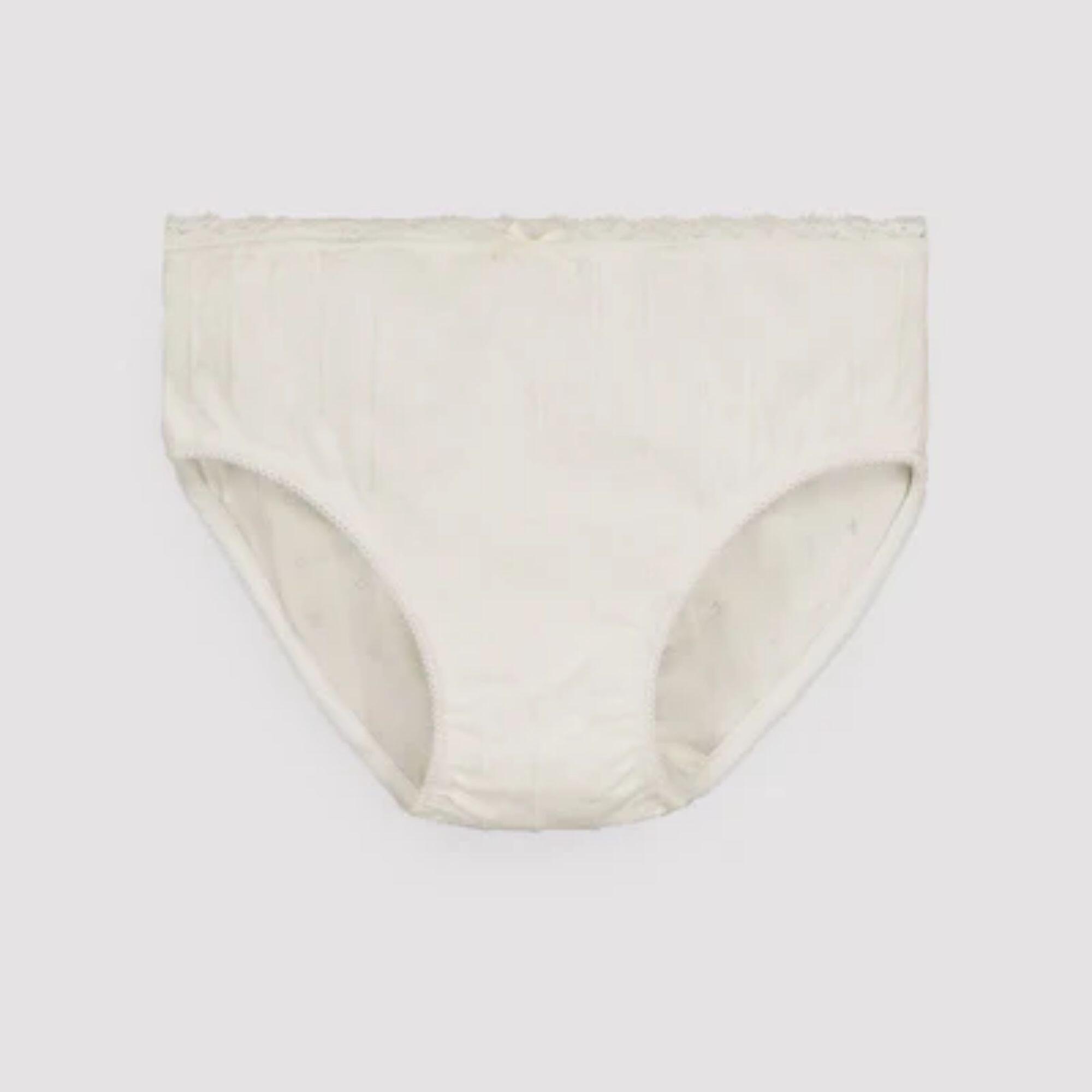 PRÉVENTE Ensemble de sous-vêtements pour enfants : t-shirt ivoire et slip 3/5