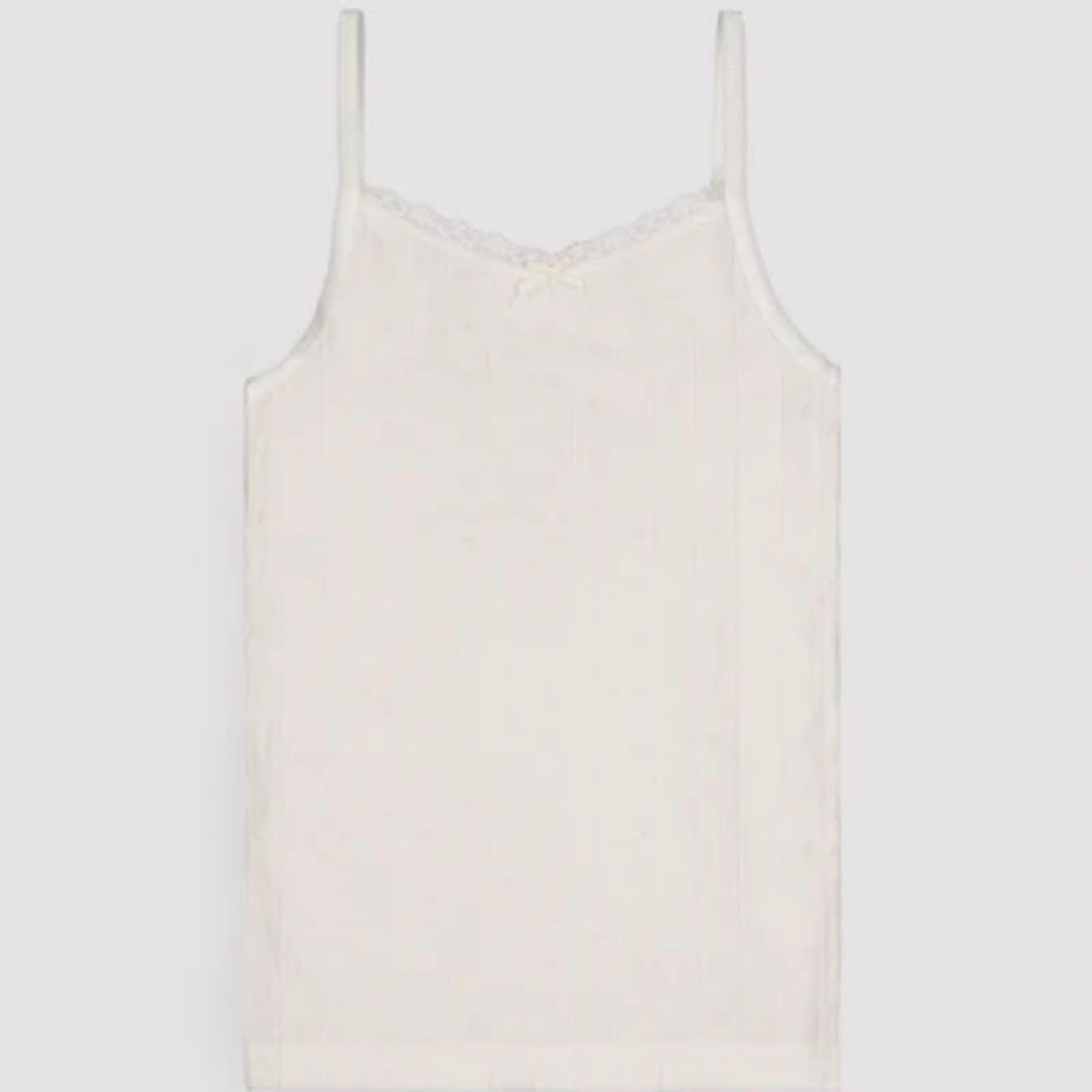 PRÉVENTE Ensemble de sous-vêtements pour enfants : t-shirt ivoire et slip 2/5