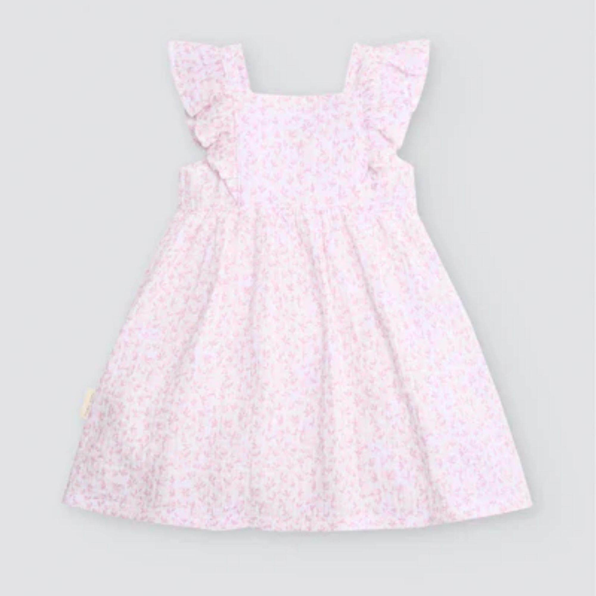 Vestido bebé sin mangas estampado floral 2/5