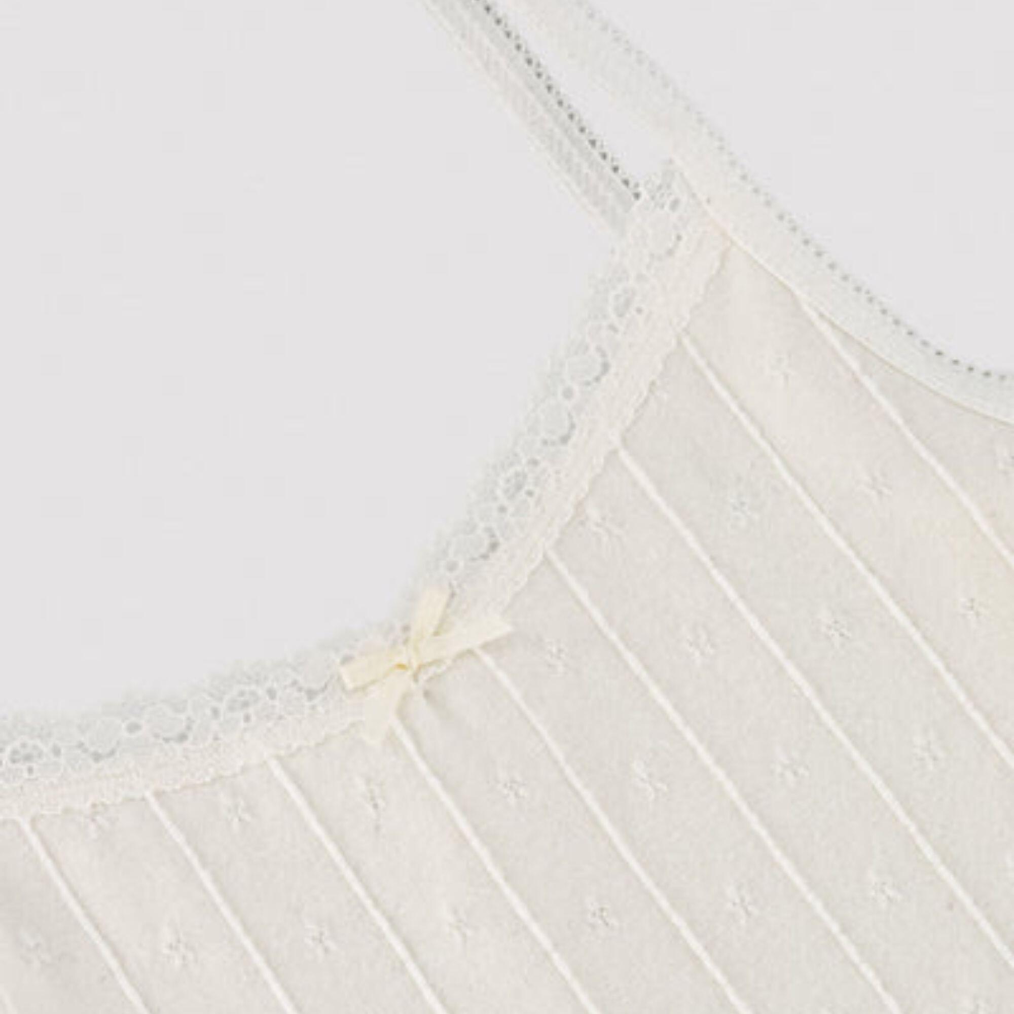 PRÉVENTE Ensemble de sous-vêtements pour enfants : t-shirt ivoire et slip 4/5