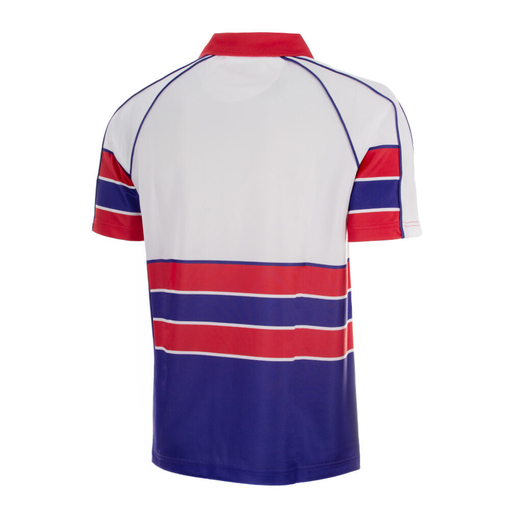 Noruega 1988 - Camiseta de fútbol retro visitante - Blanca – COPA Football 2/7