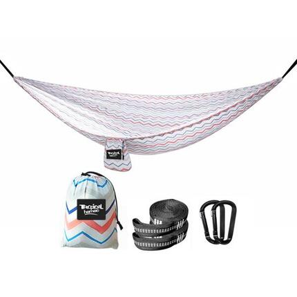 Tropical Hamac - Explorer L Witte Nylon Hangmat