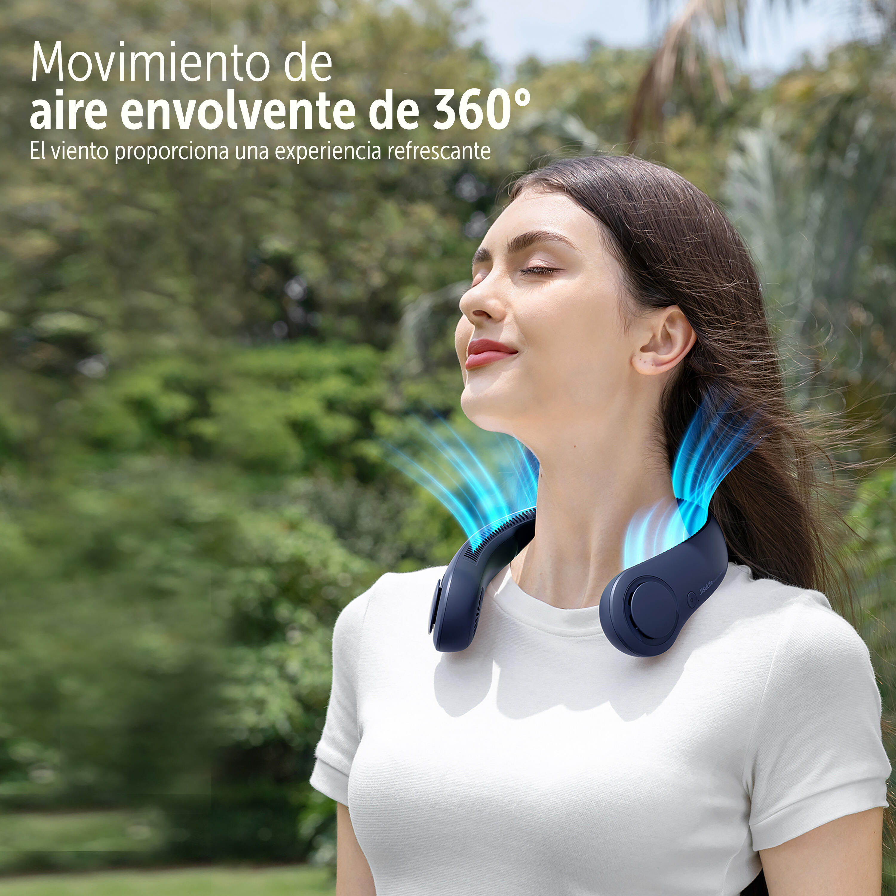 Jisulife ventilador de cuello Life 3 4000 mAh 4/7