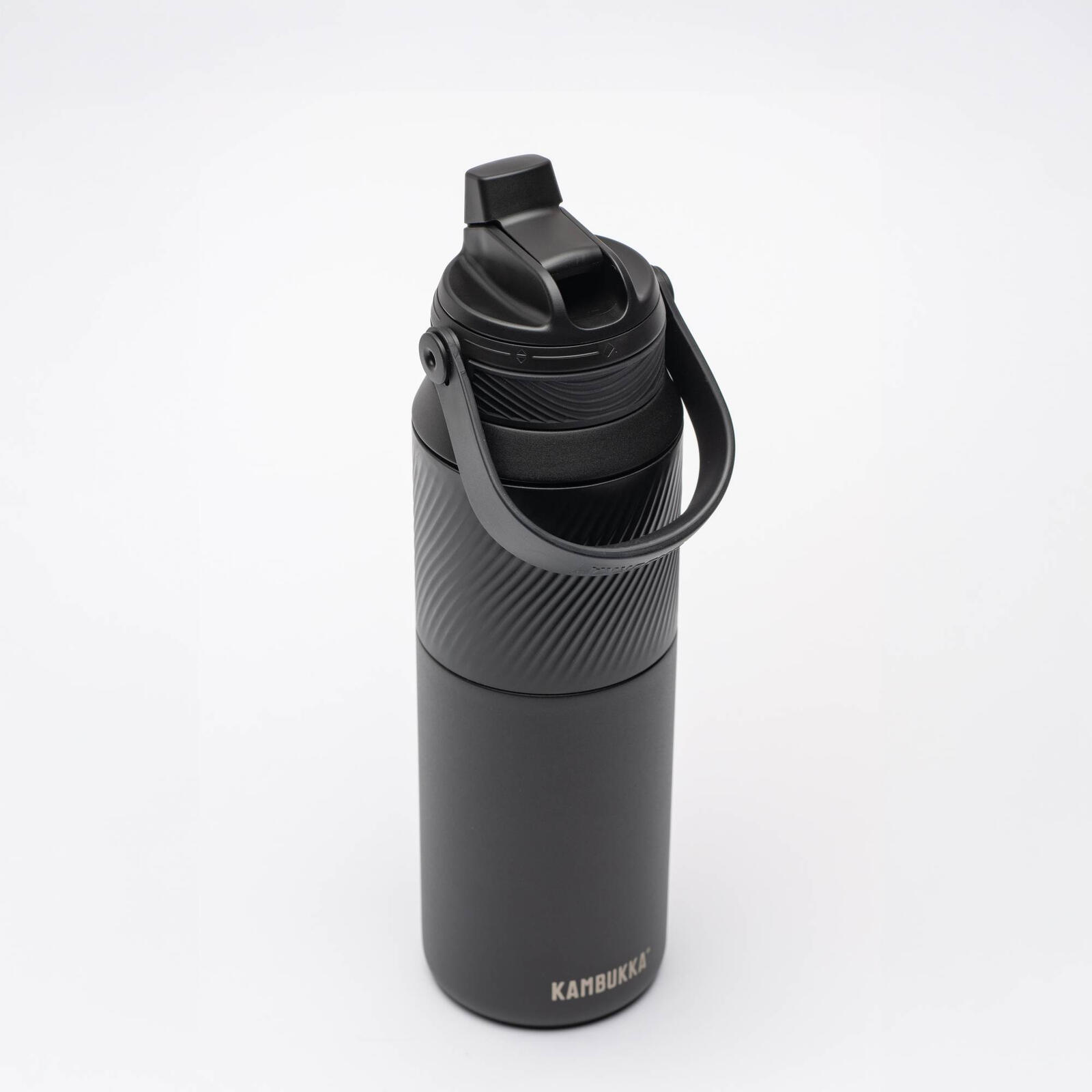 Butelka termiczna na wodę termos ze słomką Dupla Insulated 1000ml - Black Raven 2/7