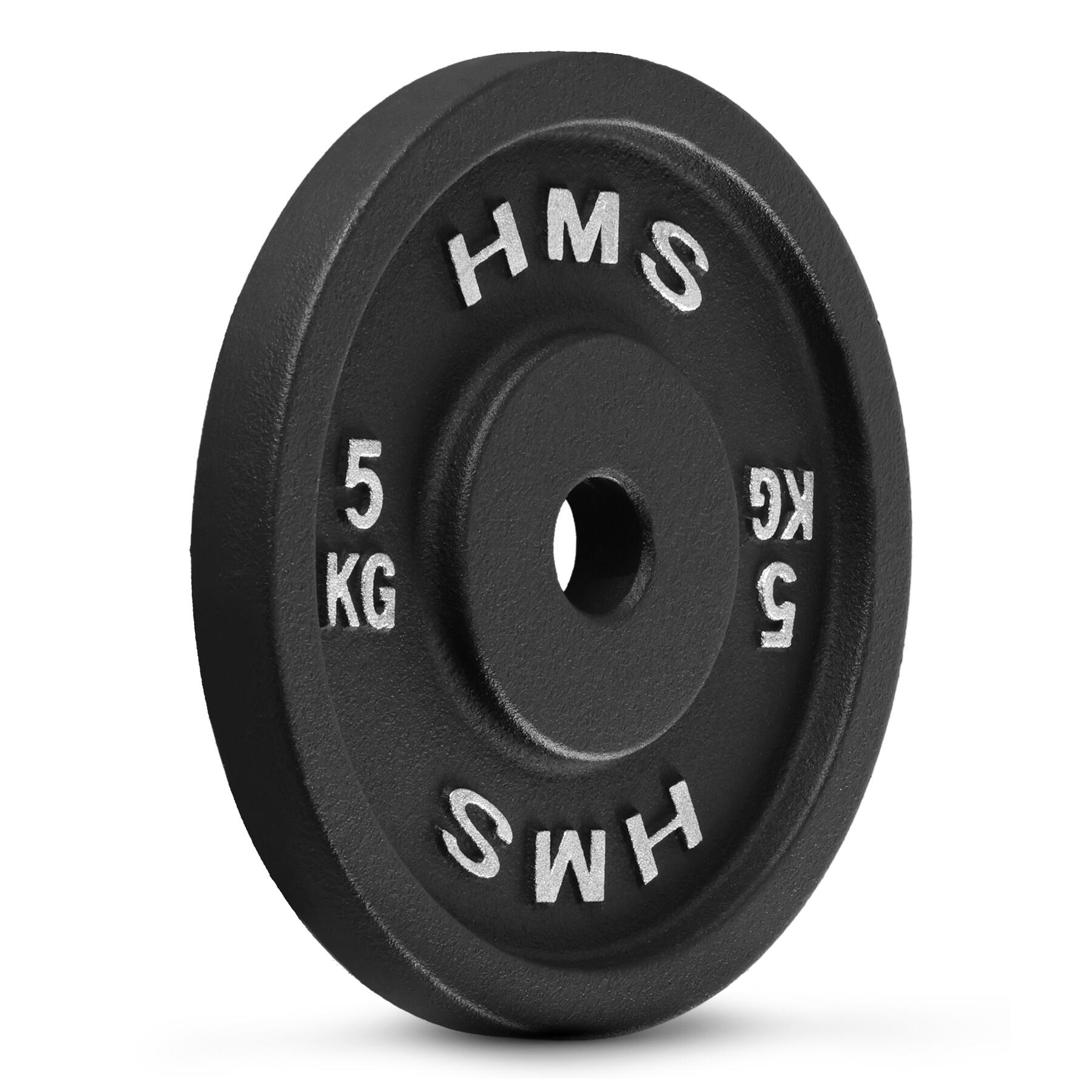 Disque en fonte pour musculation, diamètre 31 mm, HMS TCN 2/7