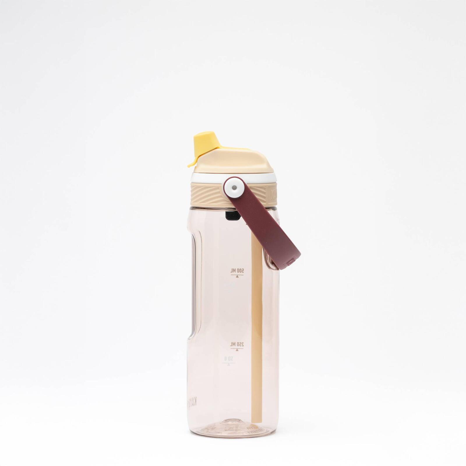 Butelka na wodę z tritanu bidon sportowy ze słomką Dupla 750ml - Desert Sand 5/7
