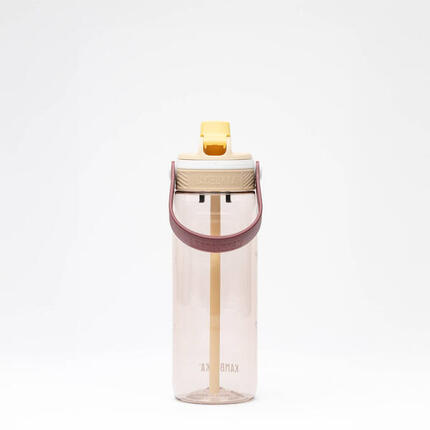 Butelka na wodę z tritanu bidon sportowy ze słomką Dupla 750ml - Desert Sand