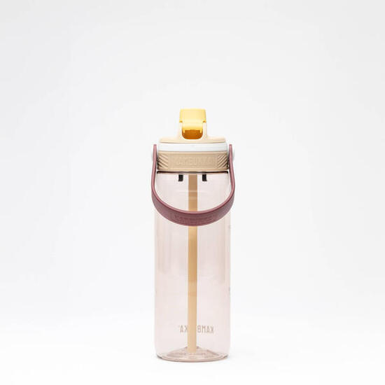 Butelka na wodę z tritanu bidon sportowy ze słomką Dupla 750ml - Desert Sand