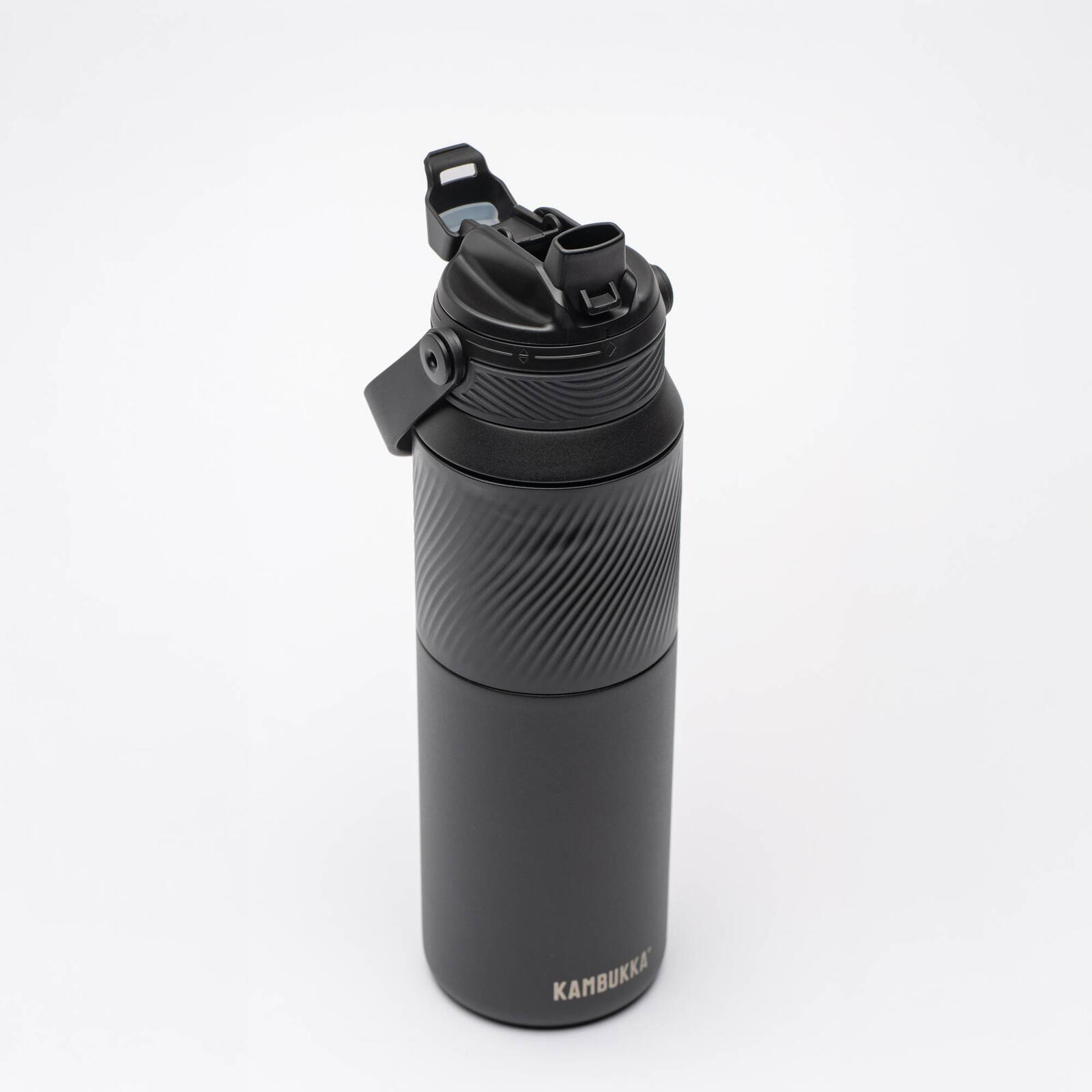Butelka termiczna na wodę termos ze słomką Dupla Insulated 1000ml - Black Raven 6/7