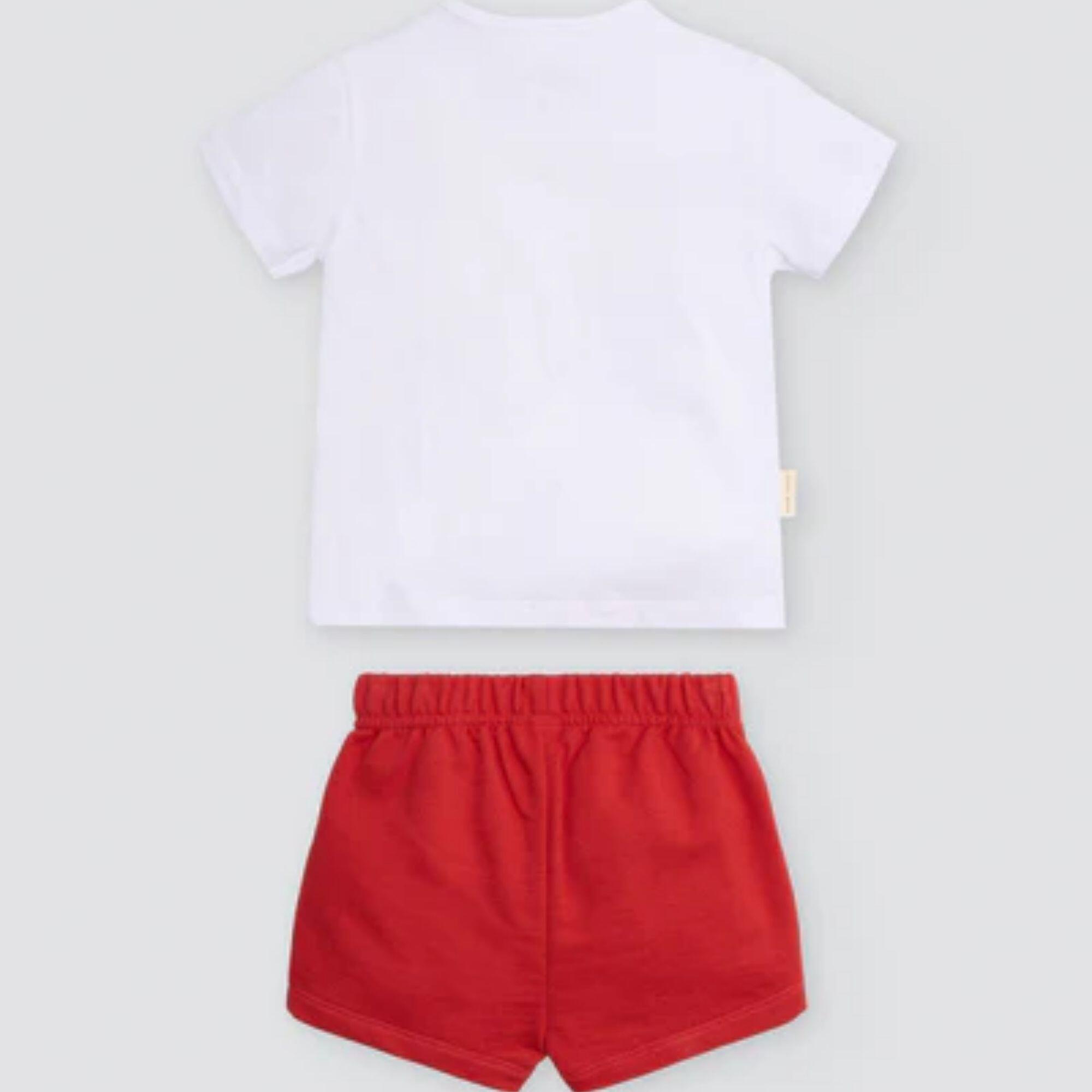 Conjunto bebé manga corta Here come the fun 6/6
