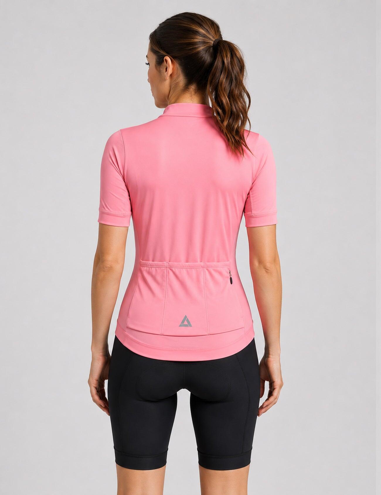 Damen Fahrradtrikot Kurzarm Radtrikot Comfort Line Peony 2/4