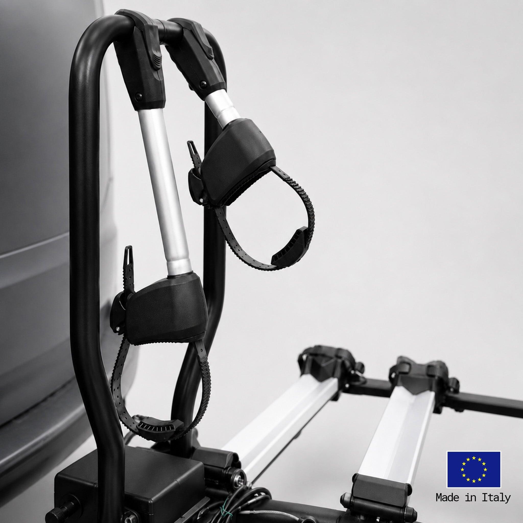 PORTE-VÉLOS 2 VÉLOS GITANO SPECIAL PLIABLE ET BASCULANT - FABBRI 6/7