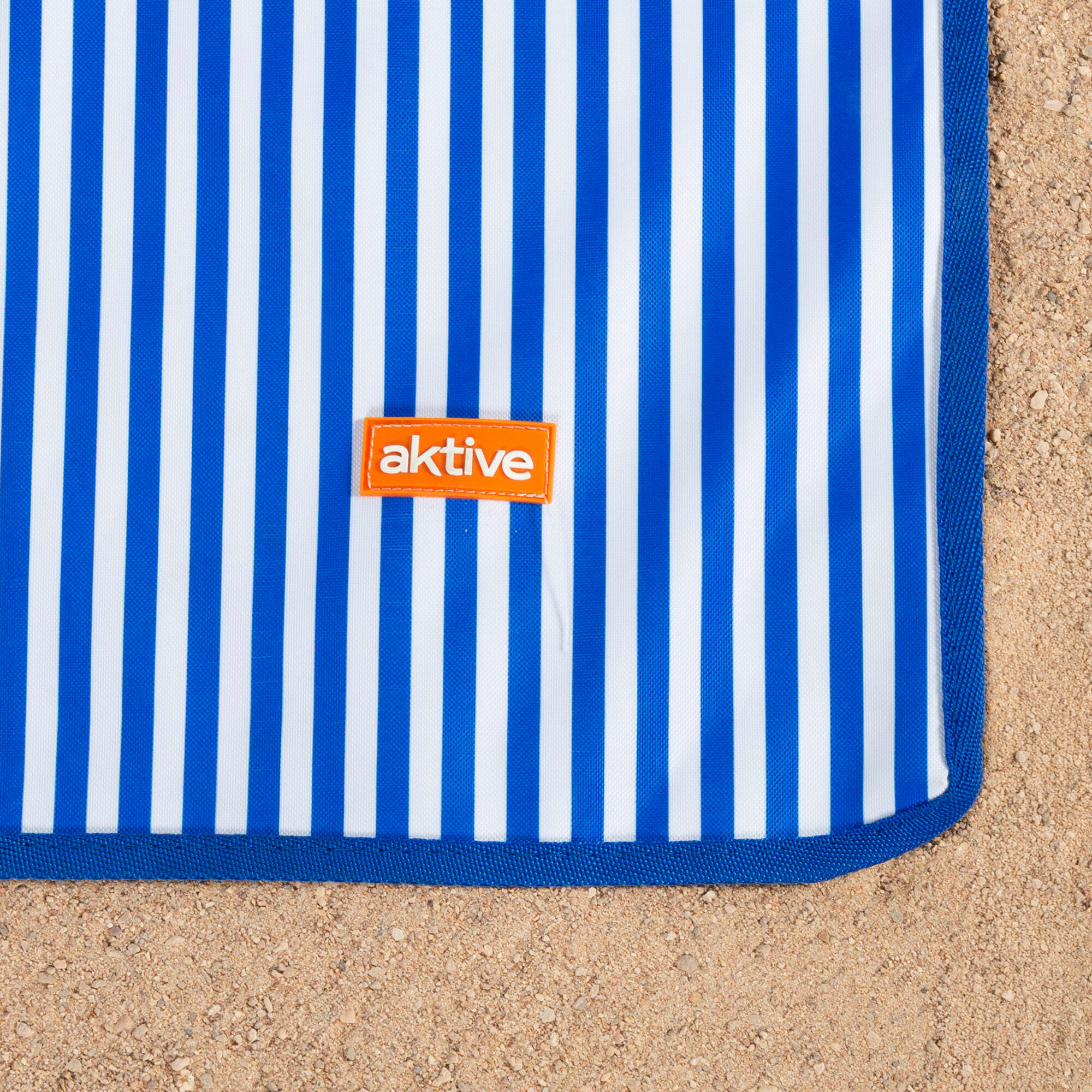 Aktive Alfombra playa 200x150 cm plegable rayas 6/7