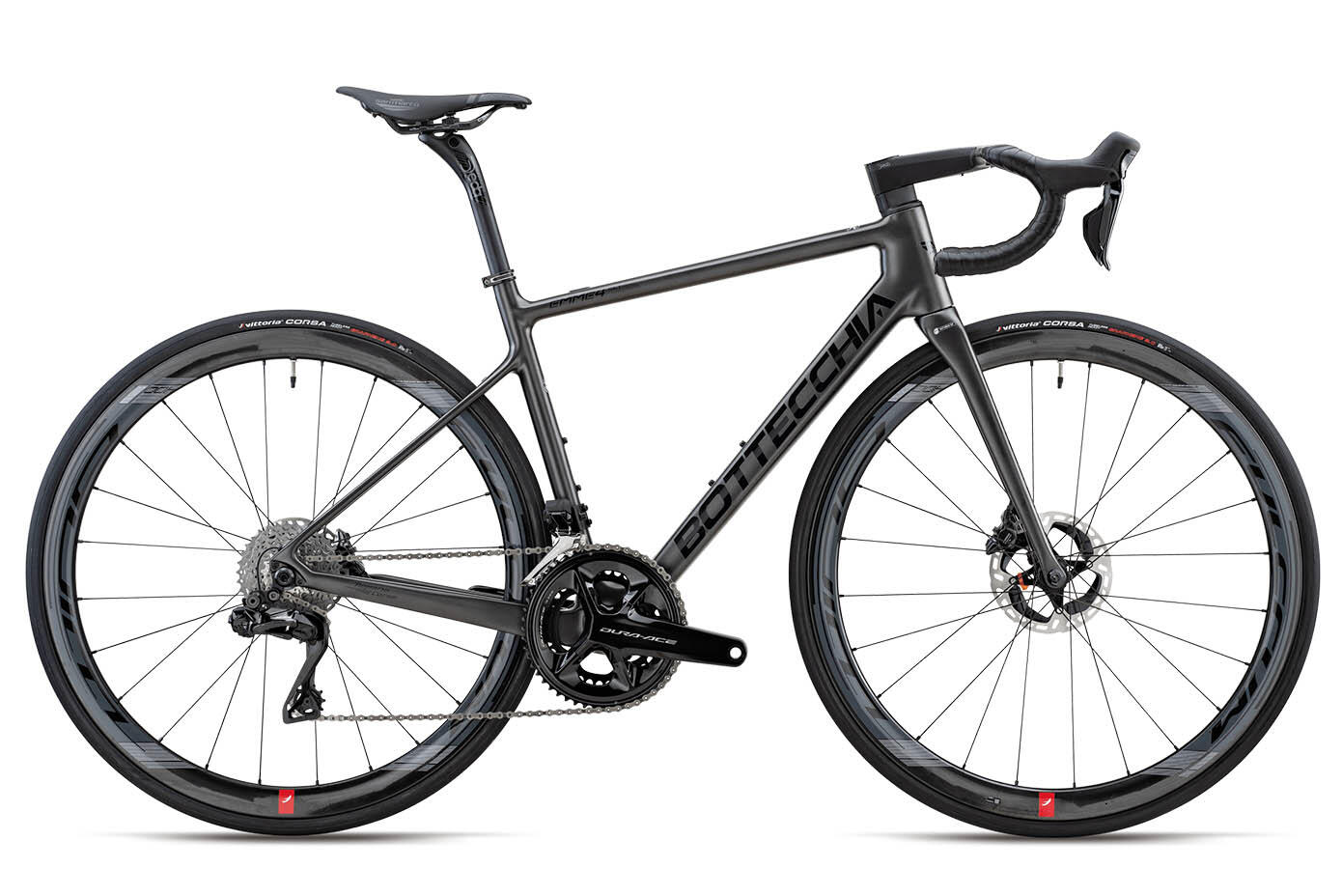 Road bike EMME 4 Carbon Shimano 105 2x10V 1/3