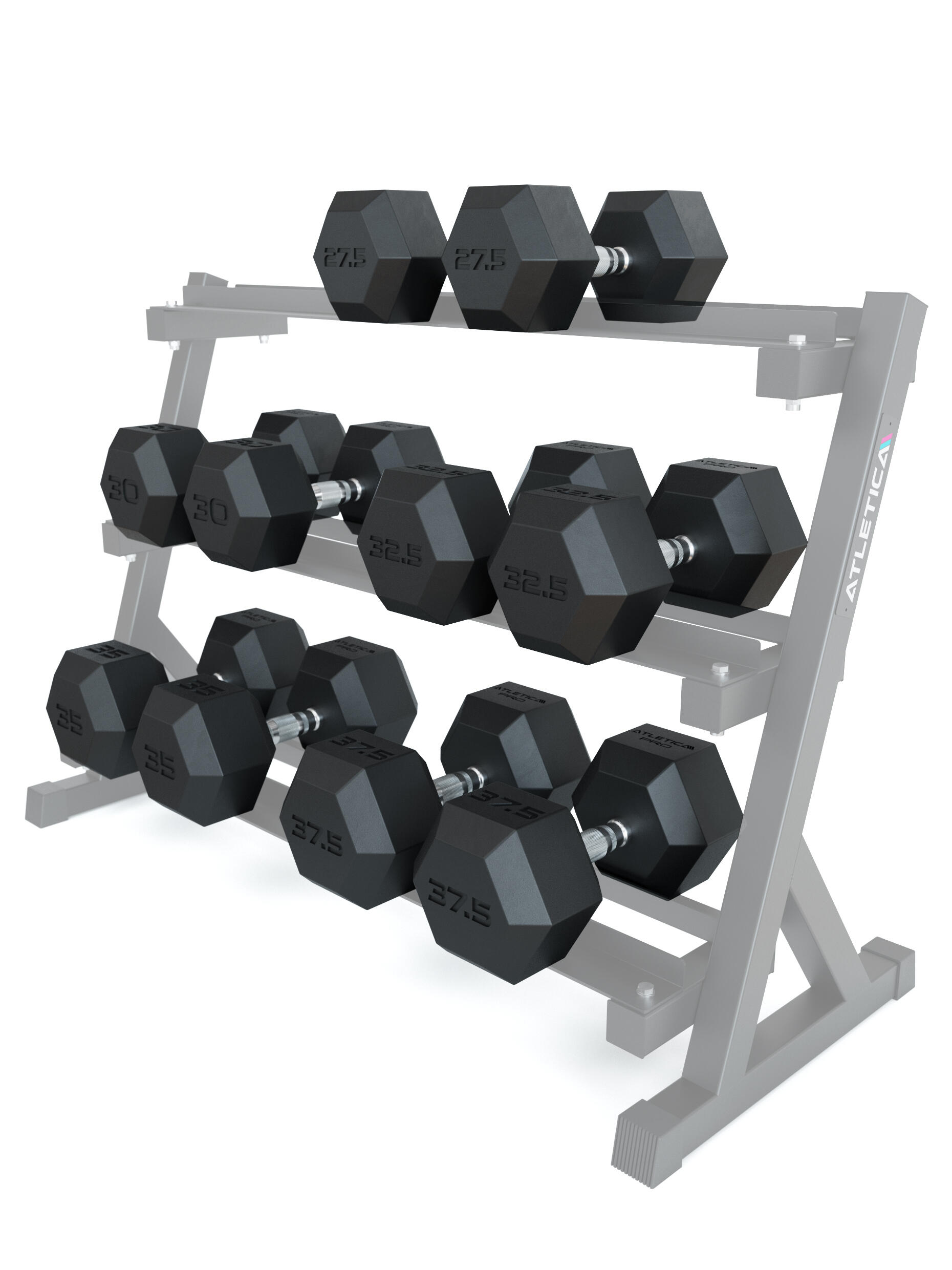 Hexagon Hanteln PRO | Set 27.5 - 37.5 kg 3/3