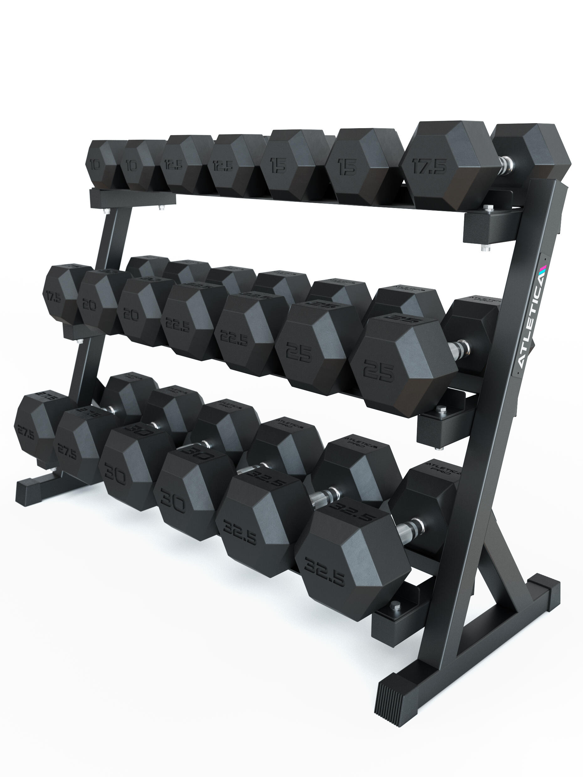 Hexagon Hanteln PRO | Set 10 - 32.5kg 3/4
