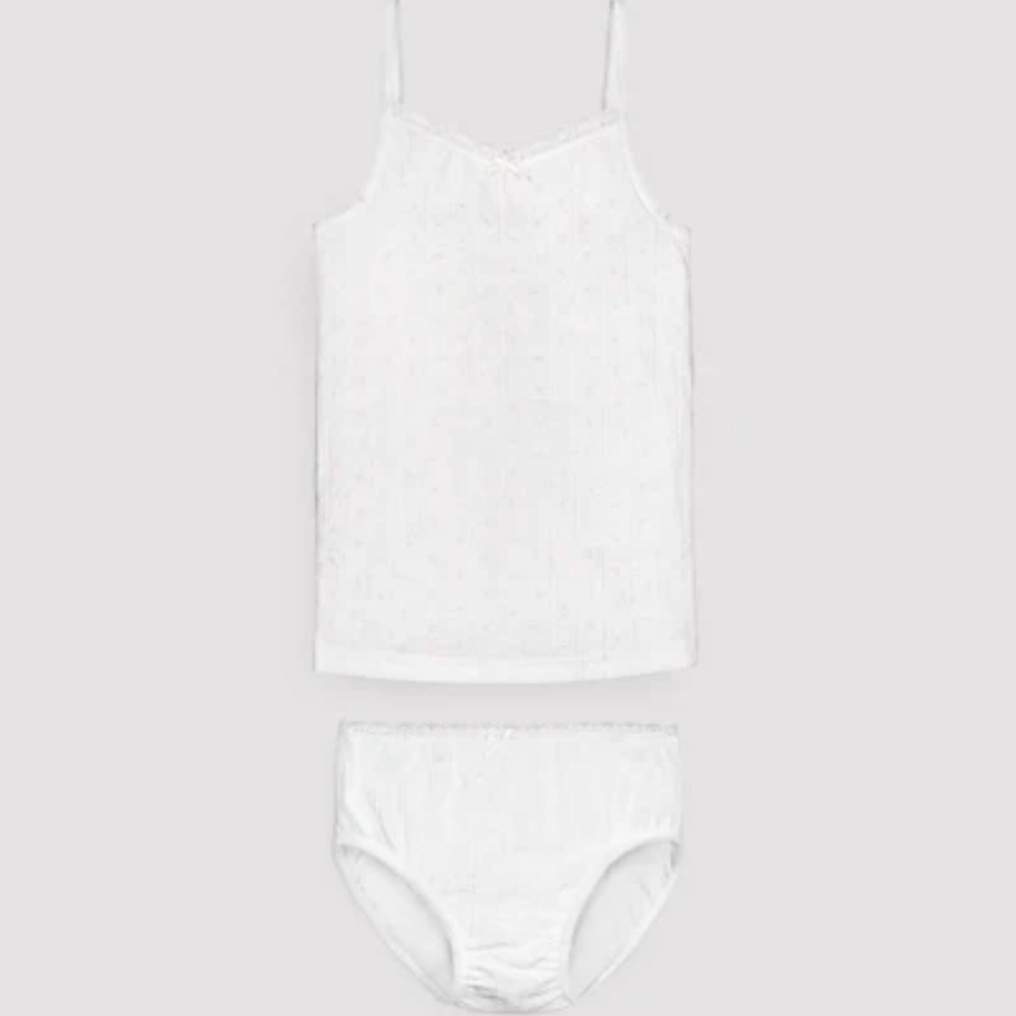 PRÉVENTE Ensemble intérieur pour enfant composé d'un t-shirt et d'une culotte bl 2/4