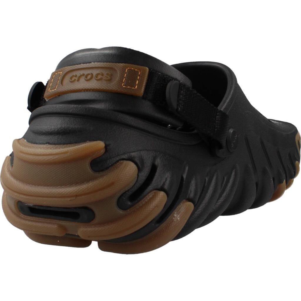 Sandały CROCS SANDALIA ECHO GUM RO CLOG Czarny 3/5
