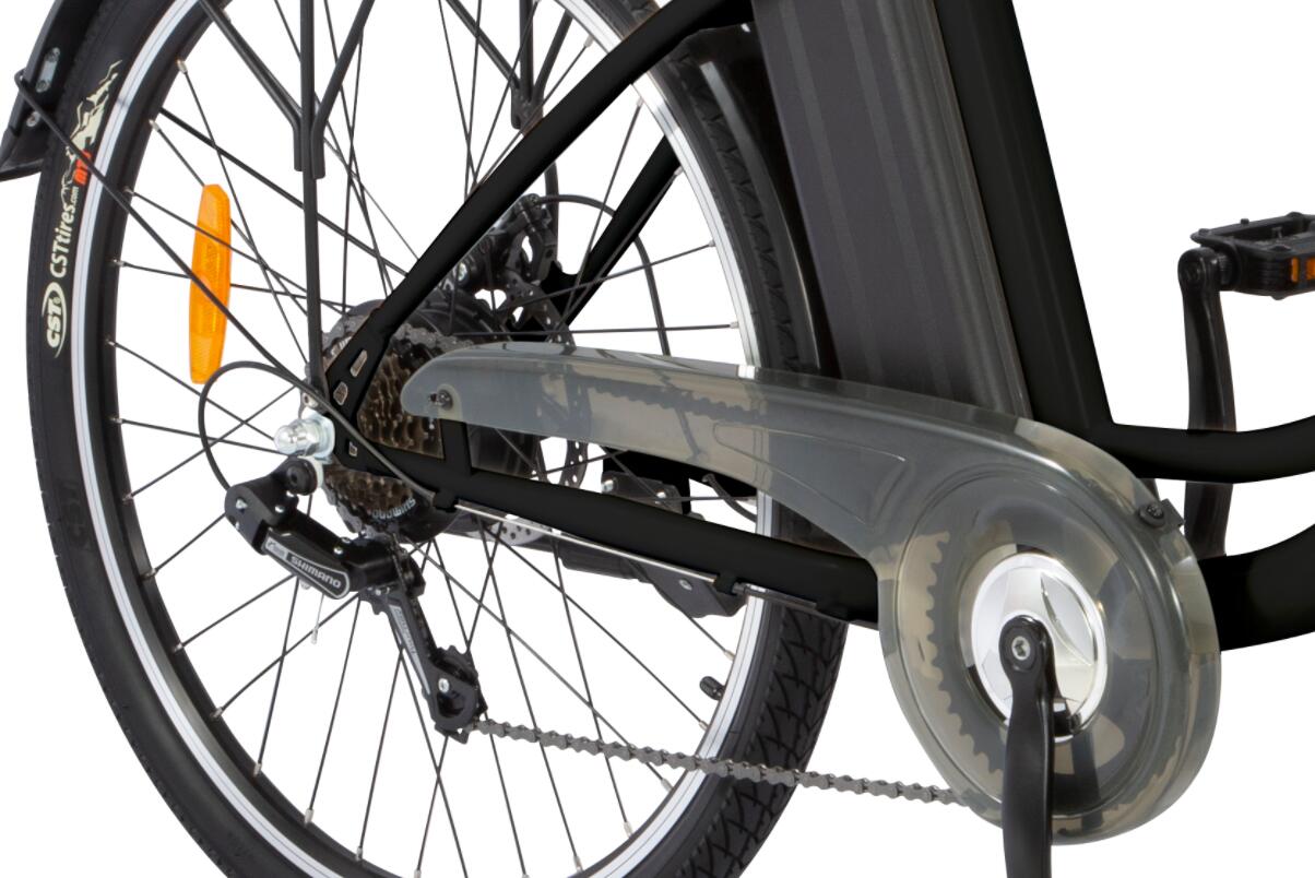 Bicicletta elettrica DYU C6 - Batteria da 36 V 12,5 Ah, pneumatici da 26 pollici 6/7