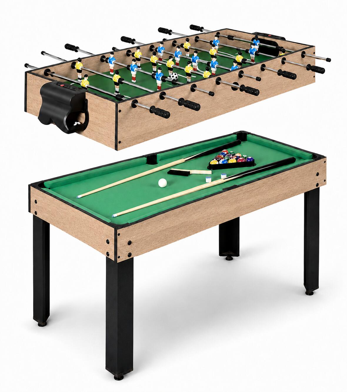 Multi stół do gier 4w1 piłkarzyki ping pong bilard cymbergaj Atlas Sport 3/3