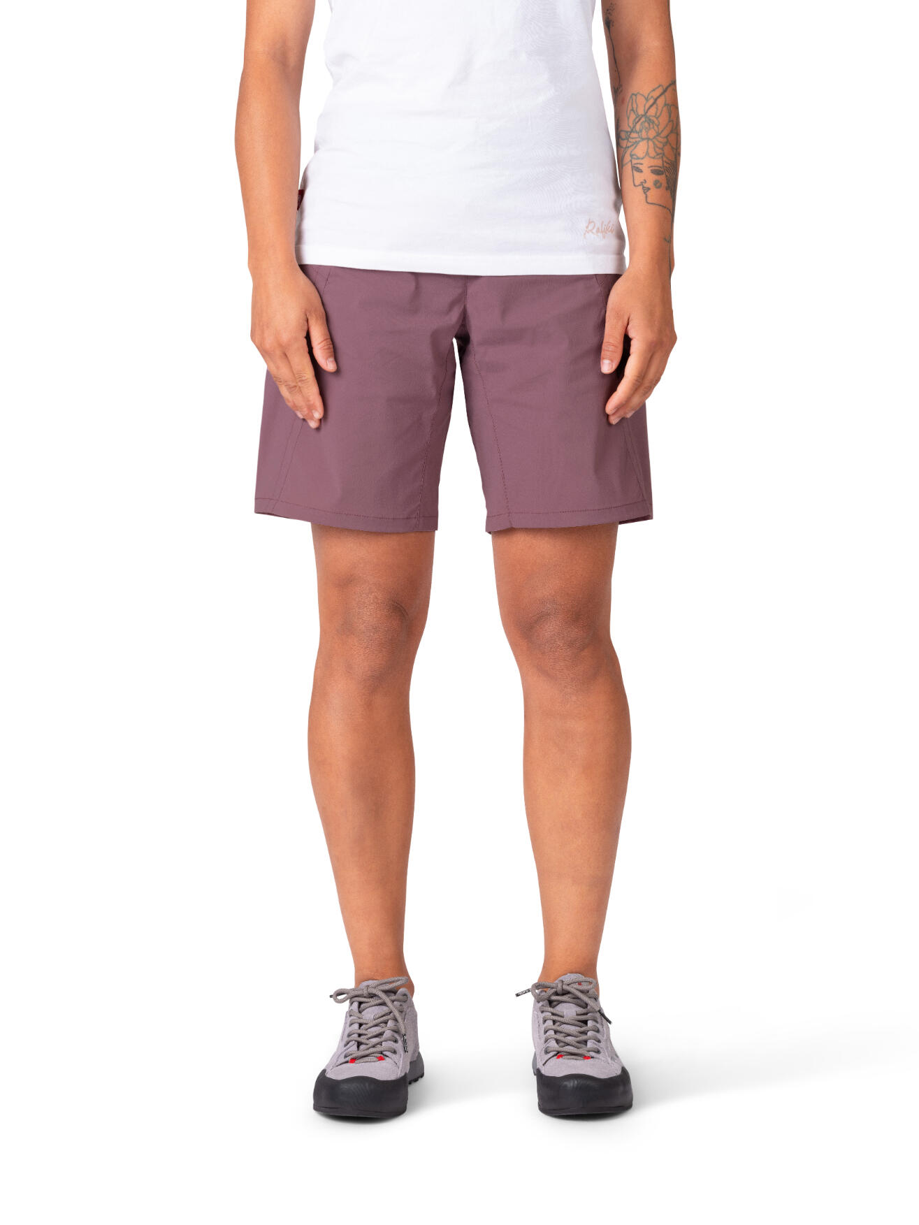 Calções polidesportivos superleves para mulher RAFIKI roxo 3/7