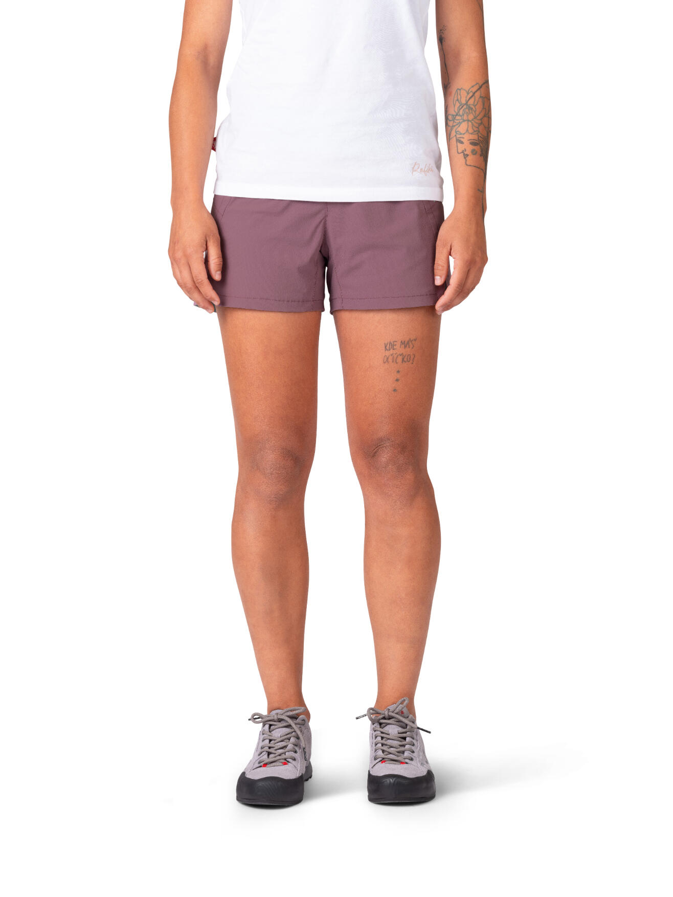 Short multideporte superligero de mujer RAFIKI morado 3/7