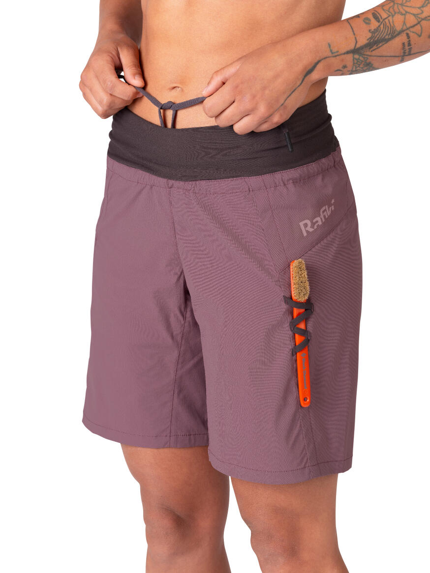 Calções polidesportivos superleves para mulher RAFIKI roxo 7/7
