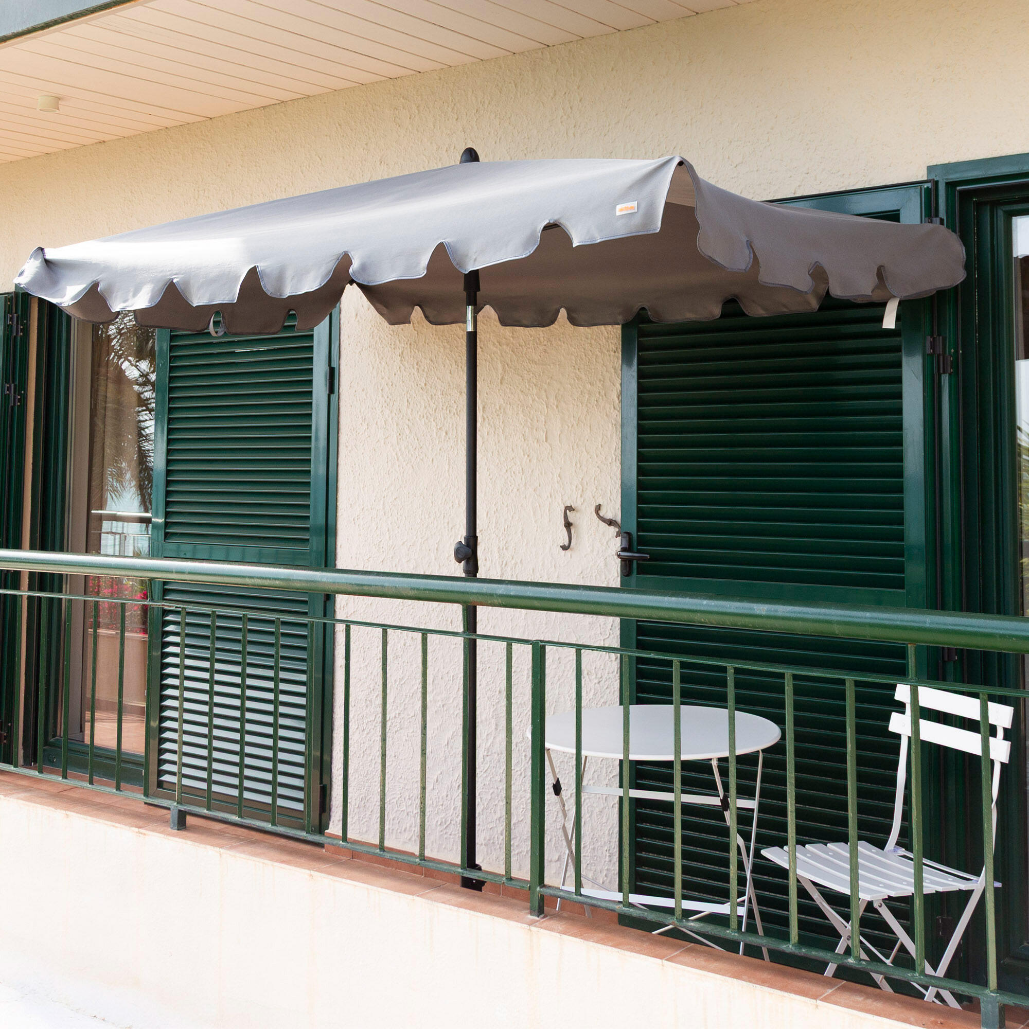 Aktive Parasol rectangular 200x125 cm con protección solar 2/7